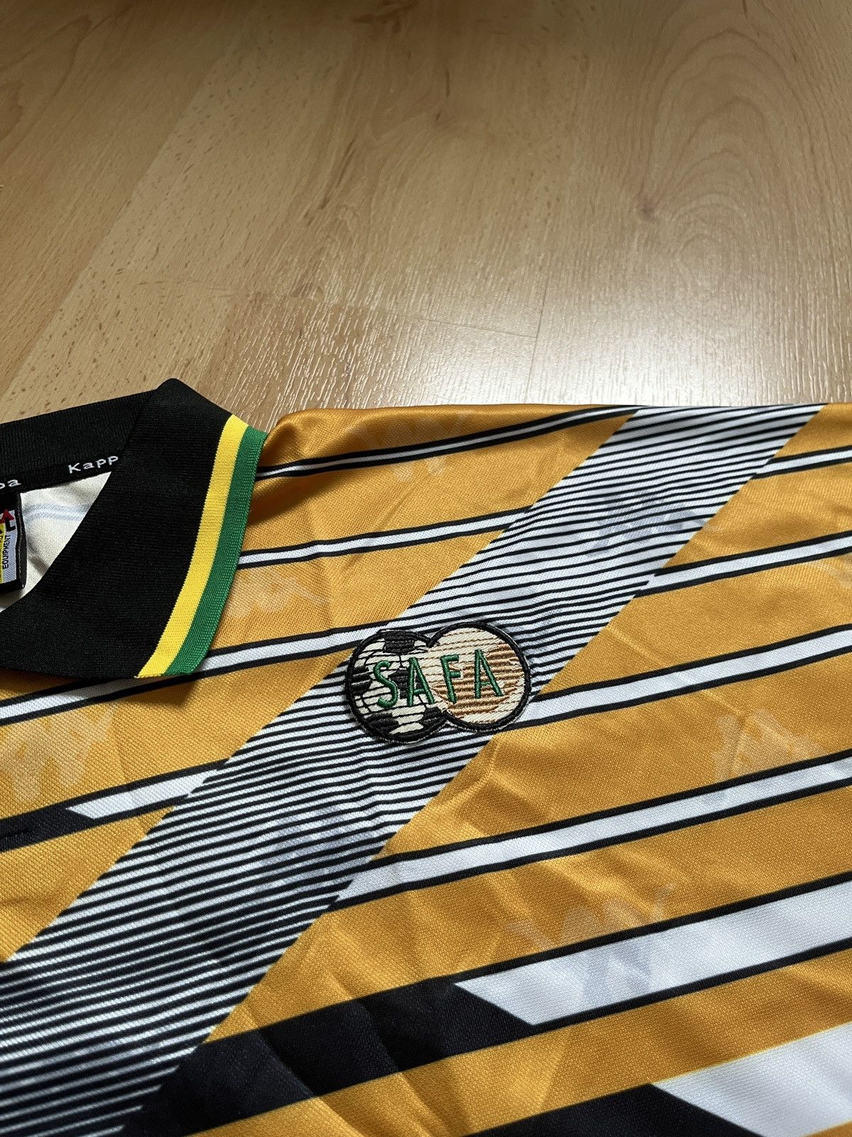 Kappa × Vintage South Africa 1996 vintage soccer jersey (new) Size US XL / EU 56 / 4 - 4 Thumbnail