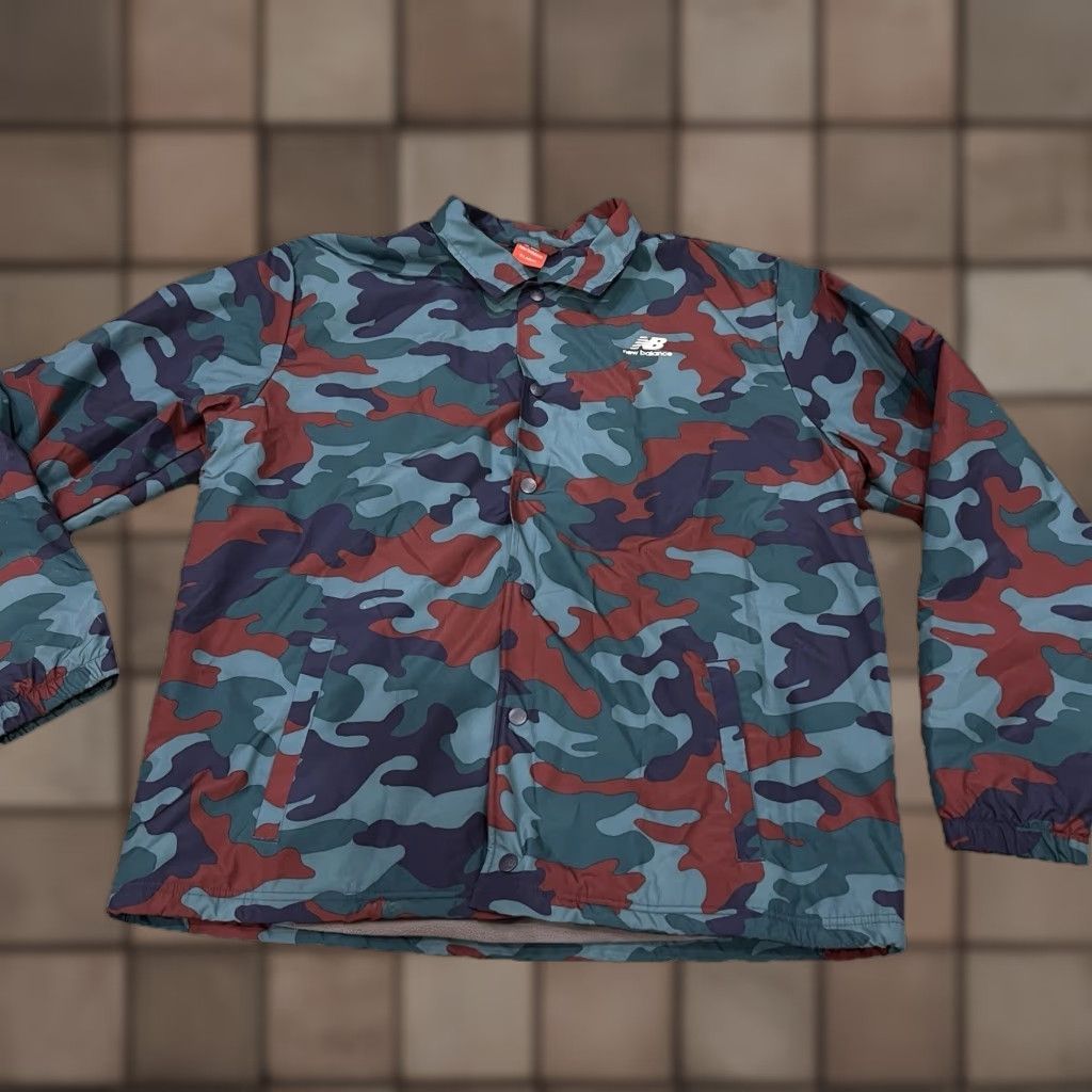 New Balance Men’s New Balance Fleece Lined Jacket Camo Pattern Size XL Size US XL / EU 56 / 4 - 1 Thumbnail