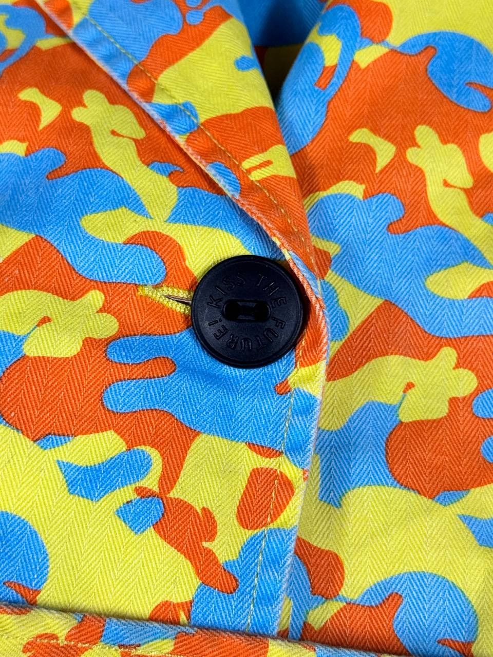 Walter Van Beirendonck Walter Van Beirendonck Pukpuk Camo Double Breasted Size M / US 6-8 / IT 42-44 - 3 Thumbnail