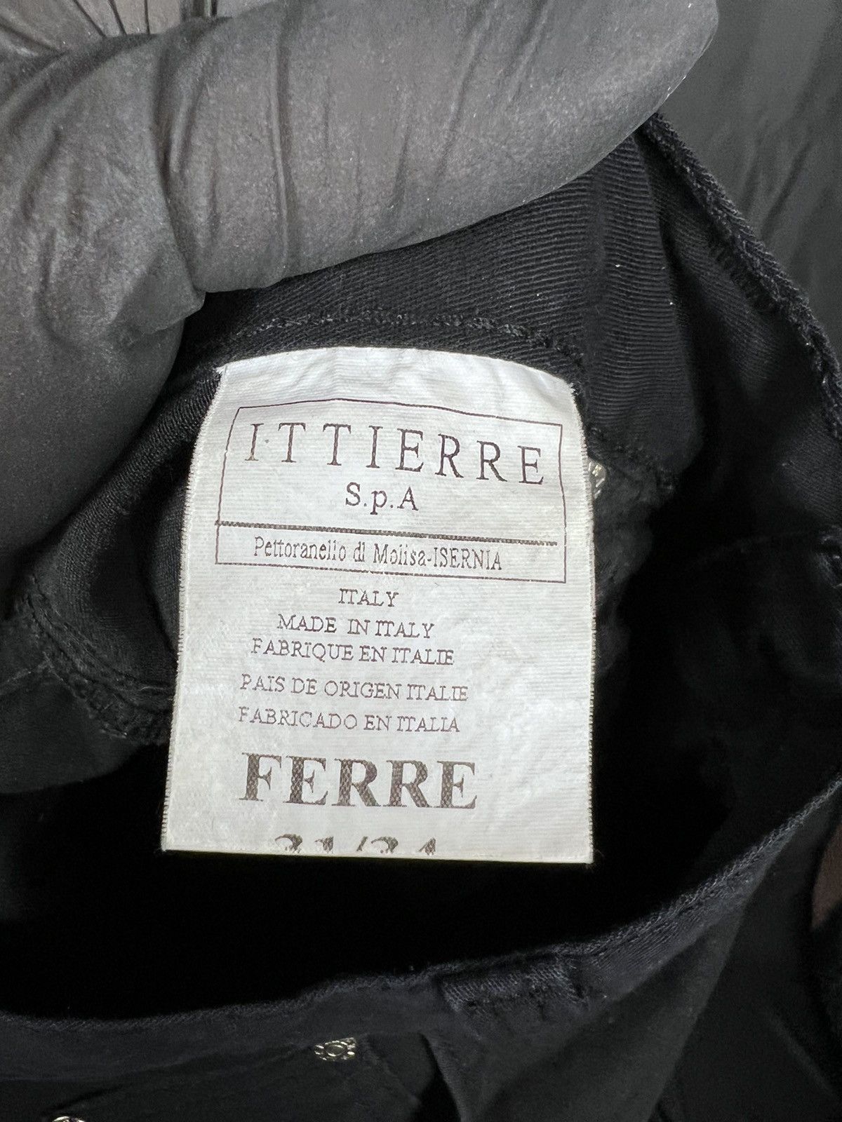 GF Ferre × Gianfranco Ferre × Vintage 🔴 Vintage GF Ferre jeans pants Size US 31 - 8 Thumbnail