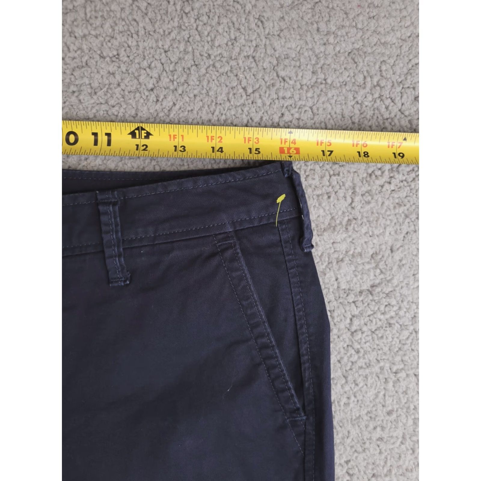 Vintage Aero Pants Mens 30x31 Chino Slim Blue Navy Straight 30 Inseam Regular Mens Size US 30 / EU 46 - 7 Thumbnail