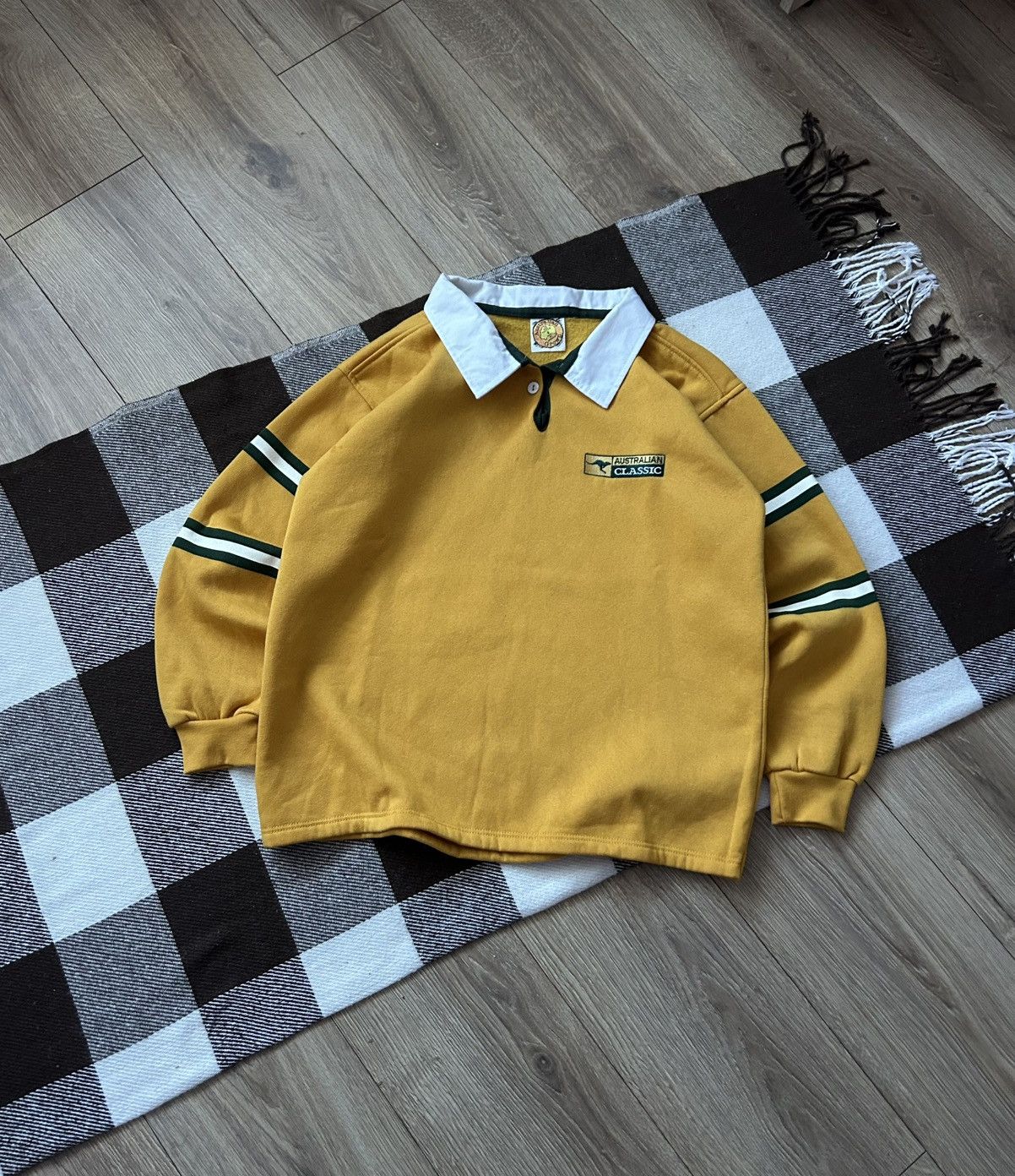 Rugby Ralph Lauren Vintage Australia Crown rugby vintage mens jersey Size US S / EU 44-46 / 1 - 1 Thumbnail