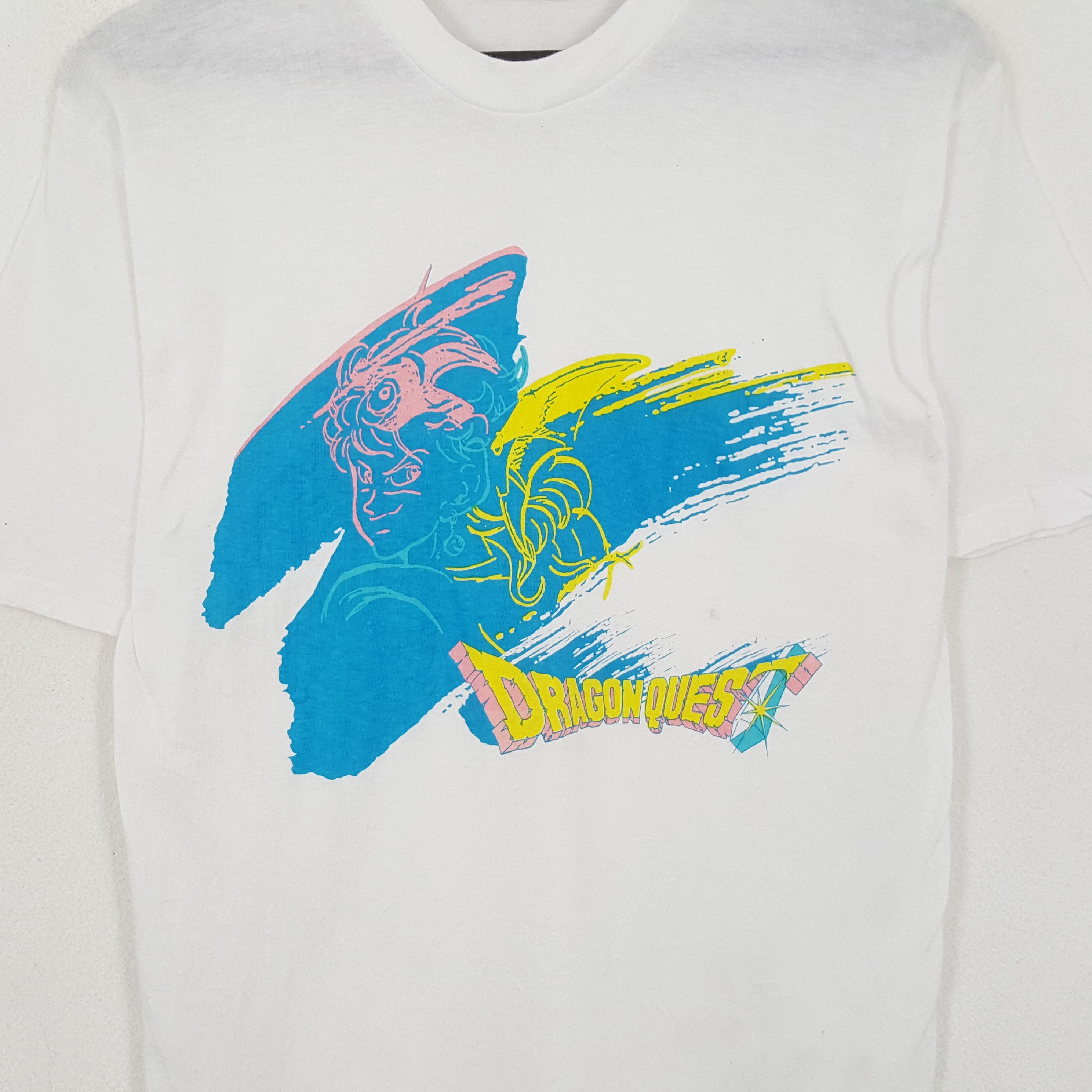 Vintage DRAGON QUEST Promo Style Tshirt Size US S / EU 44-46 / 1 - 2 Thumbnail