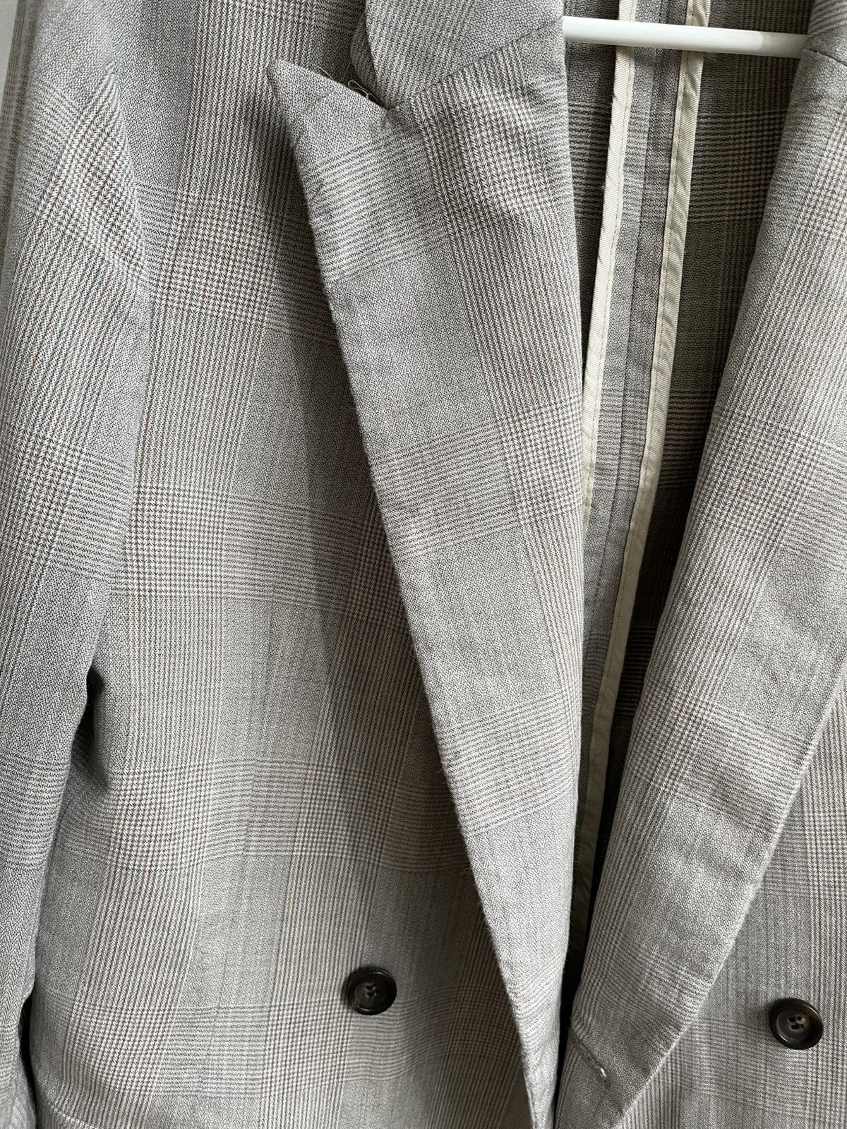 Our Legacy OUR LEGACY Blazer 100% Virgin Wool Beige Tweed Size 46S - 9 Thumbnail
