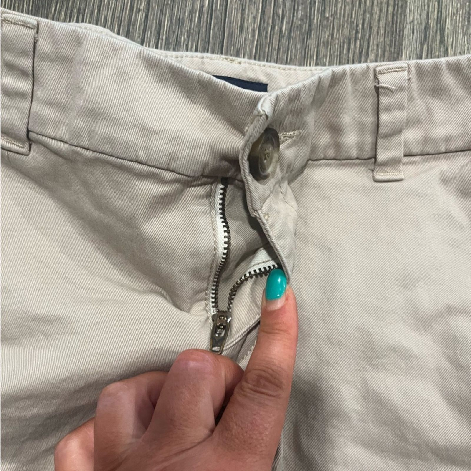 American Eagle Outfitters American Eagle Midi Shorts Mid-Rise Super Stretch Cotton Size 28" / US 6 / IT 42 - 3 Thumbnail
