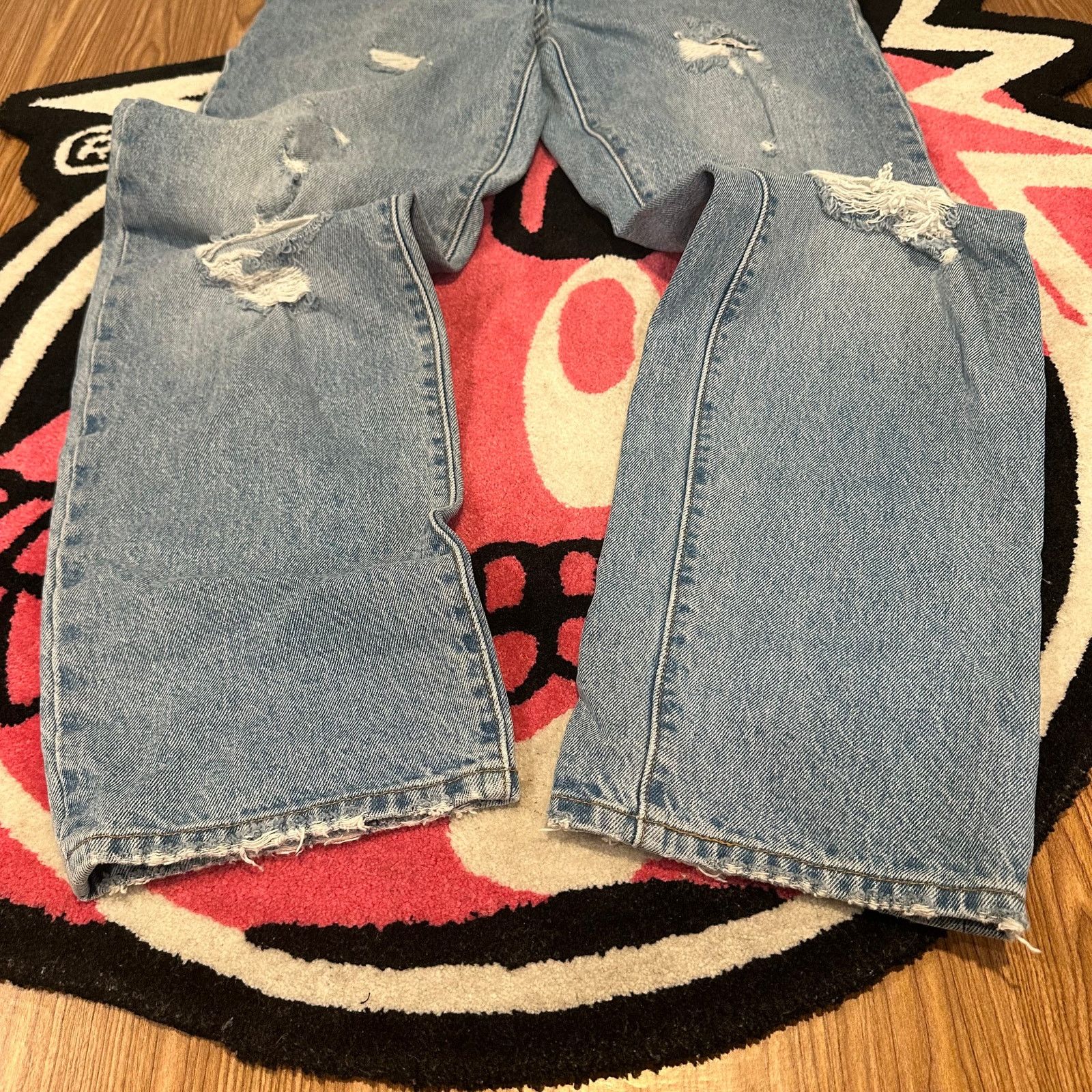 Levi's Levi’s® 94 Baggy Distressed Jeans – Size 29 – As Pictured Size 29" - 6 Thumbnail