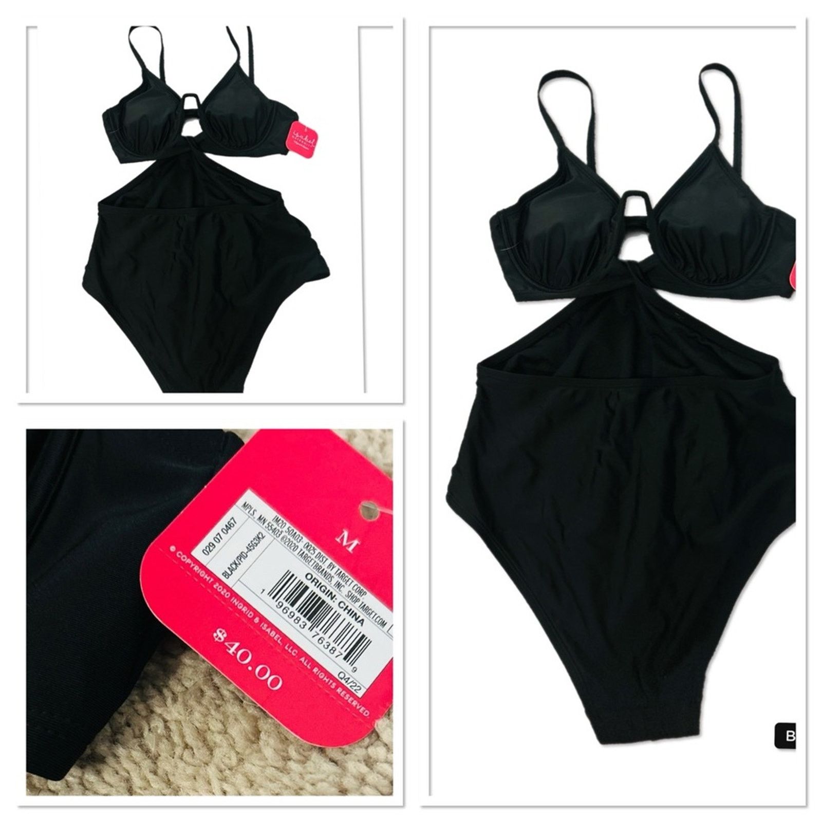 Target Basics HUGE Lot!12+ swimsuits One & 2 pieces! Great for Re-Sell! Size ONE SIZE - 5 Thumbnail