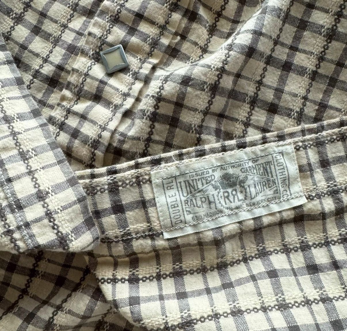 RRL Ralph Lauren Ralph Lauren Double RL RRL Plaid Western Shirt K22 Size US S / EU 44-46 / 1 - 6 Thumbnail