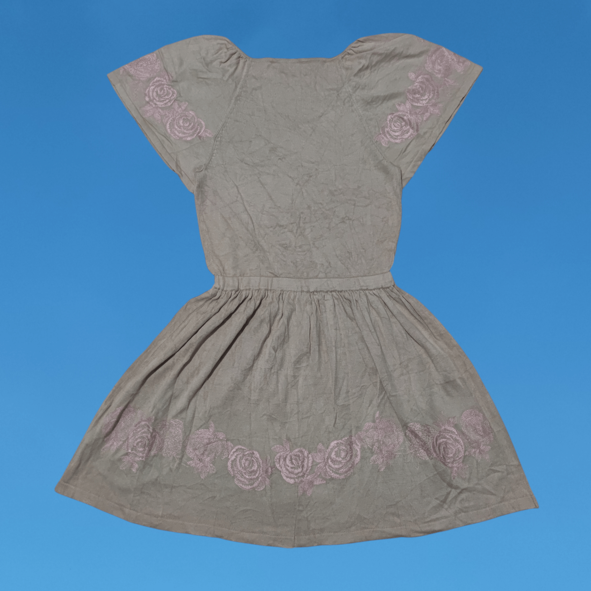 KEITAMARUYAMA Keita Maruyama Nice Design Embroidered Mid Dress Size M / US 6-8 / IT 42-44 - 2 Thumbnail