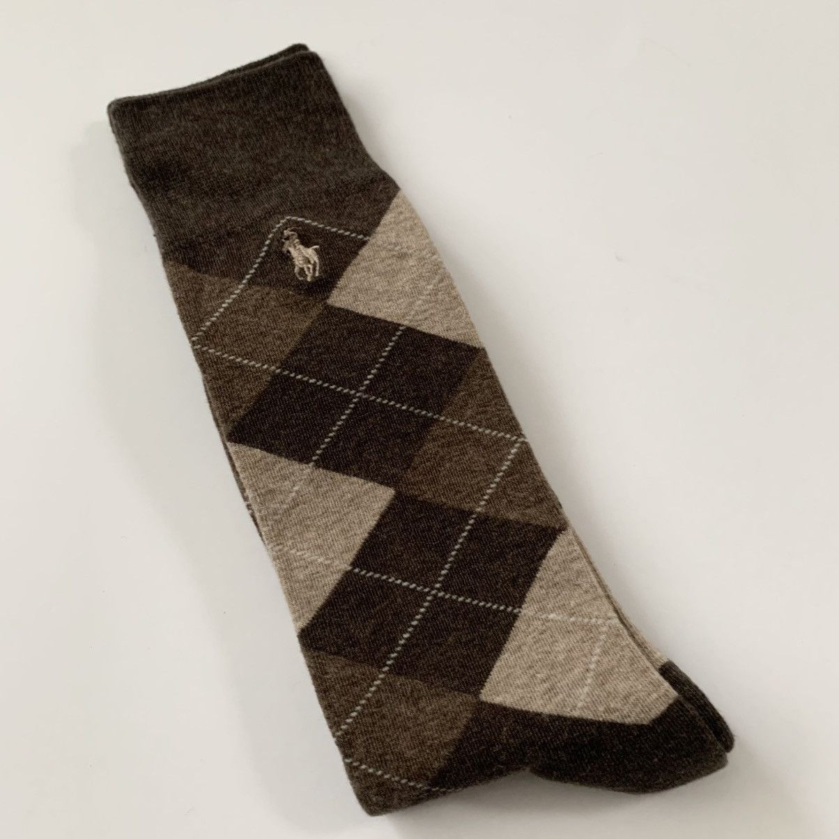 Ralph Lauren Argyle brown long socks Size ONE SIZE - 8 Thumbnail