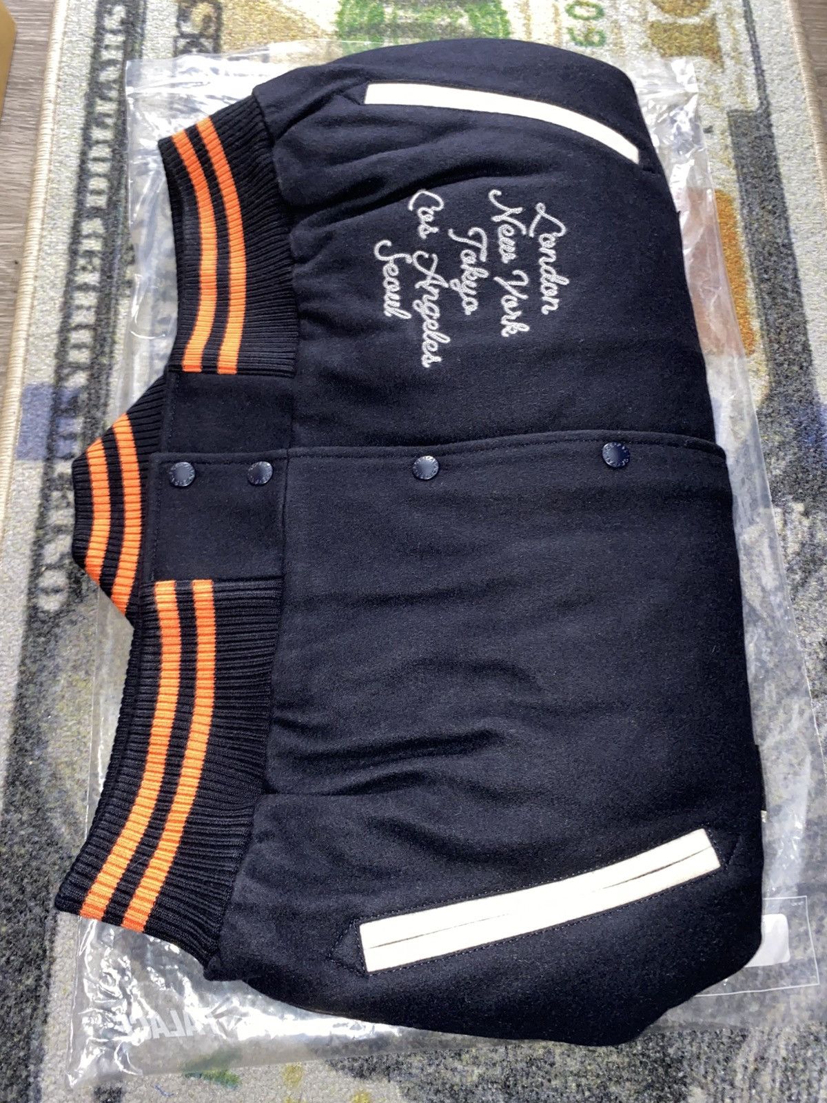 Palace Palace Tora Tora Varsity Jacket Navy Size US XL / EU 56 / 4 - 7 Thumbnail