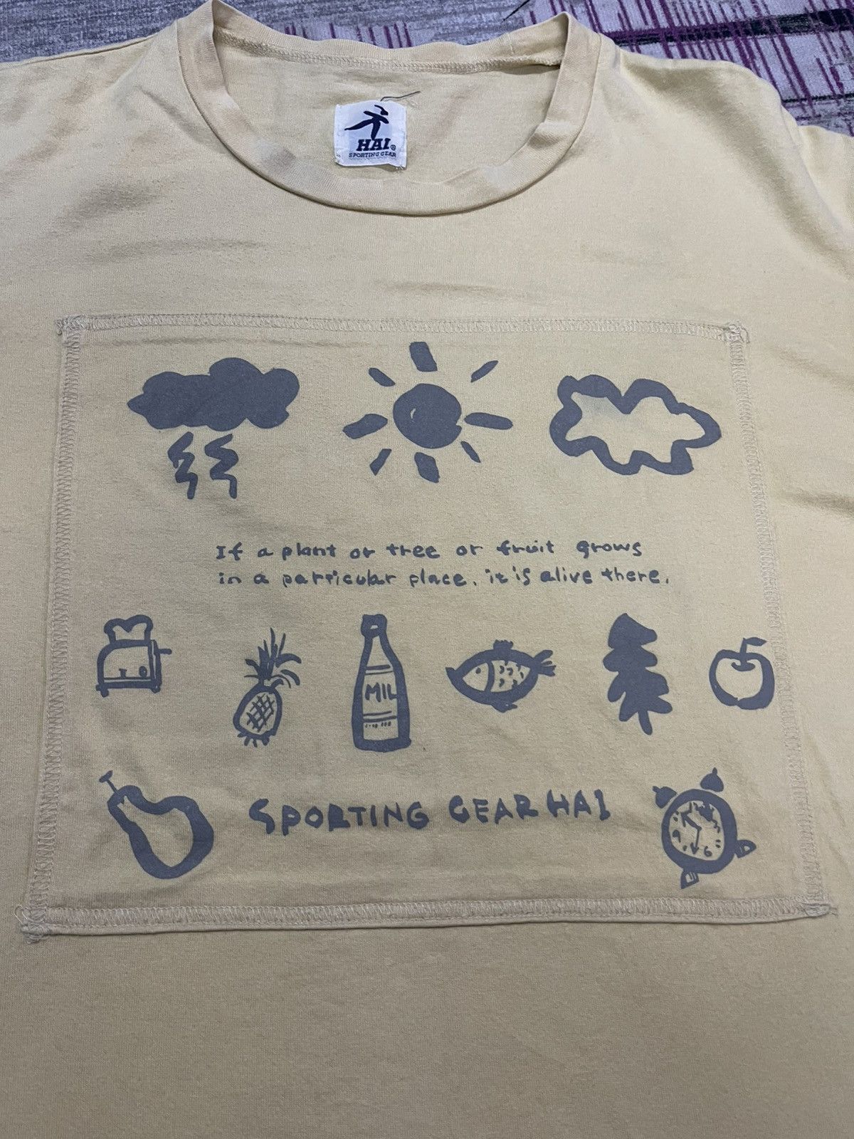 Hai Sporting Gear VINTAGE HAI SPORTING GEAR TEE VERY RARE Size US M / EU 48-50 / 2 - 2 Thumbnail