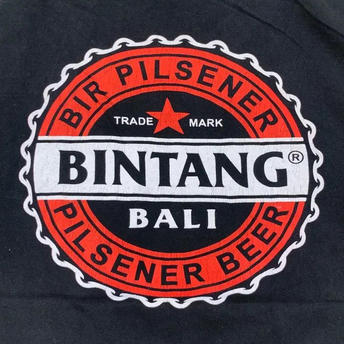 Vintage Vintage BINTANG BALI PILSENER BEER Surf Beach Tee Shirt Size US L / EU 52-54 / 3 - 4 Thumbnail