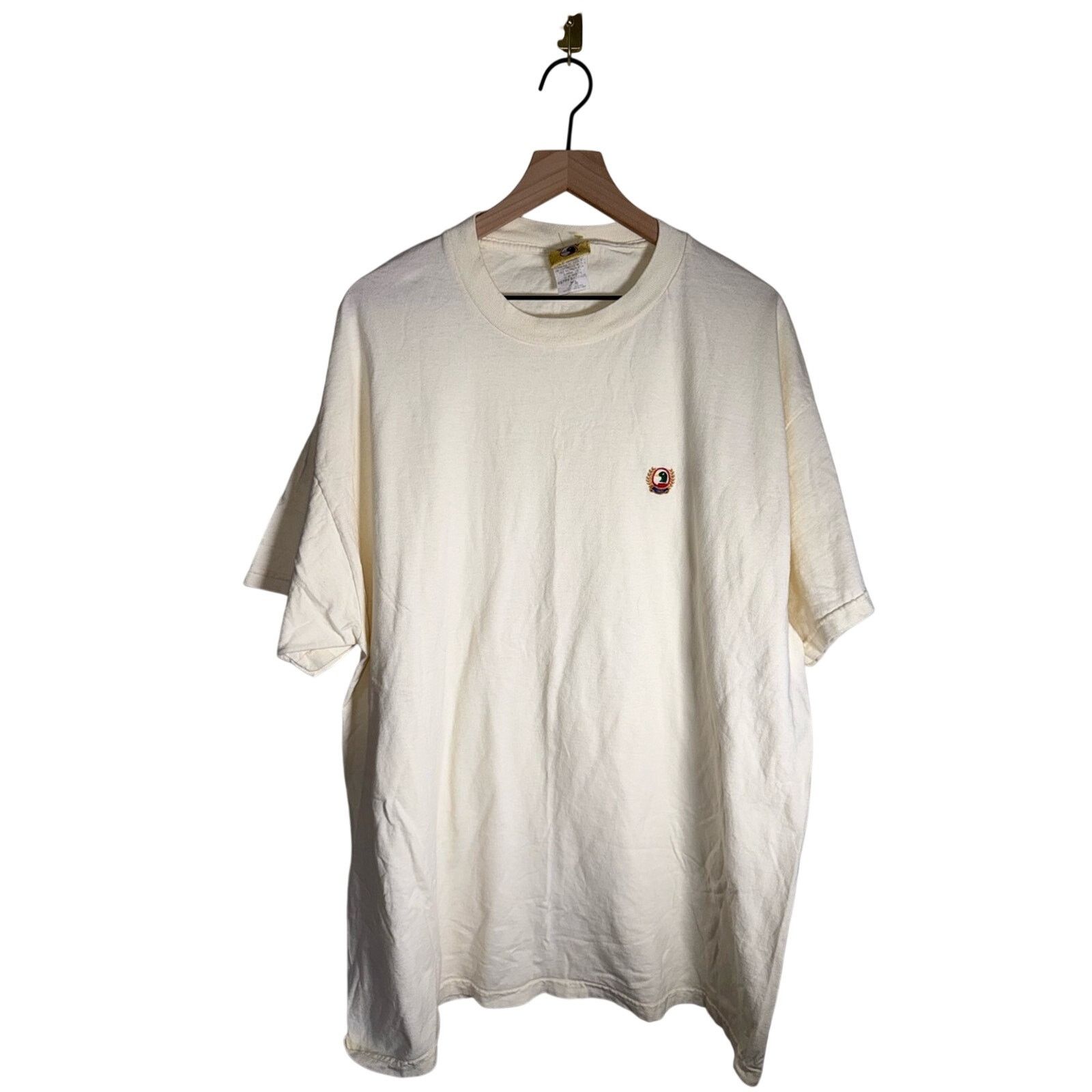 Duck Head VINTAGE DUCK HEAD embroidered Cream Crewneck Tshirt XL Size XL / US 12-14 / IT 48-50 - 1 Thumbnail