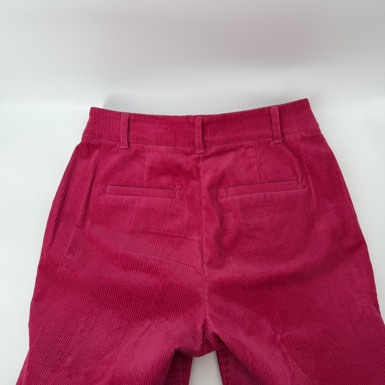 Boden Boden Kew Velvet Pants Vibrant Pink Corduroy Size 6 NWOT Size 28" / US 6 / IT 42 - 6 Thumbnail