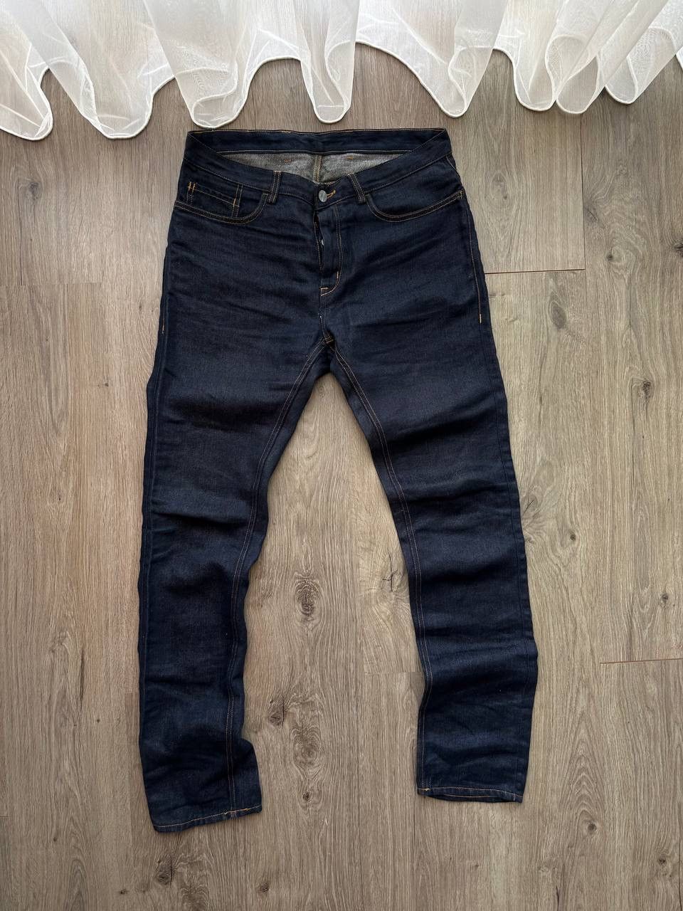 Freitag × Vintage Vintage Freitag E 500 Male Denim Blue Linen Pants Size US 31 - 3 Thumbnail