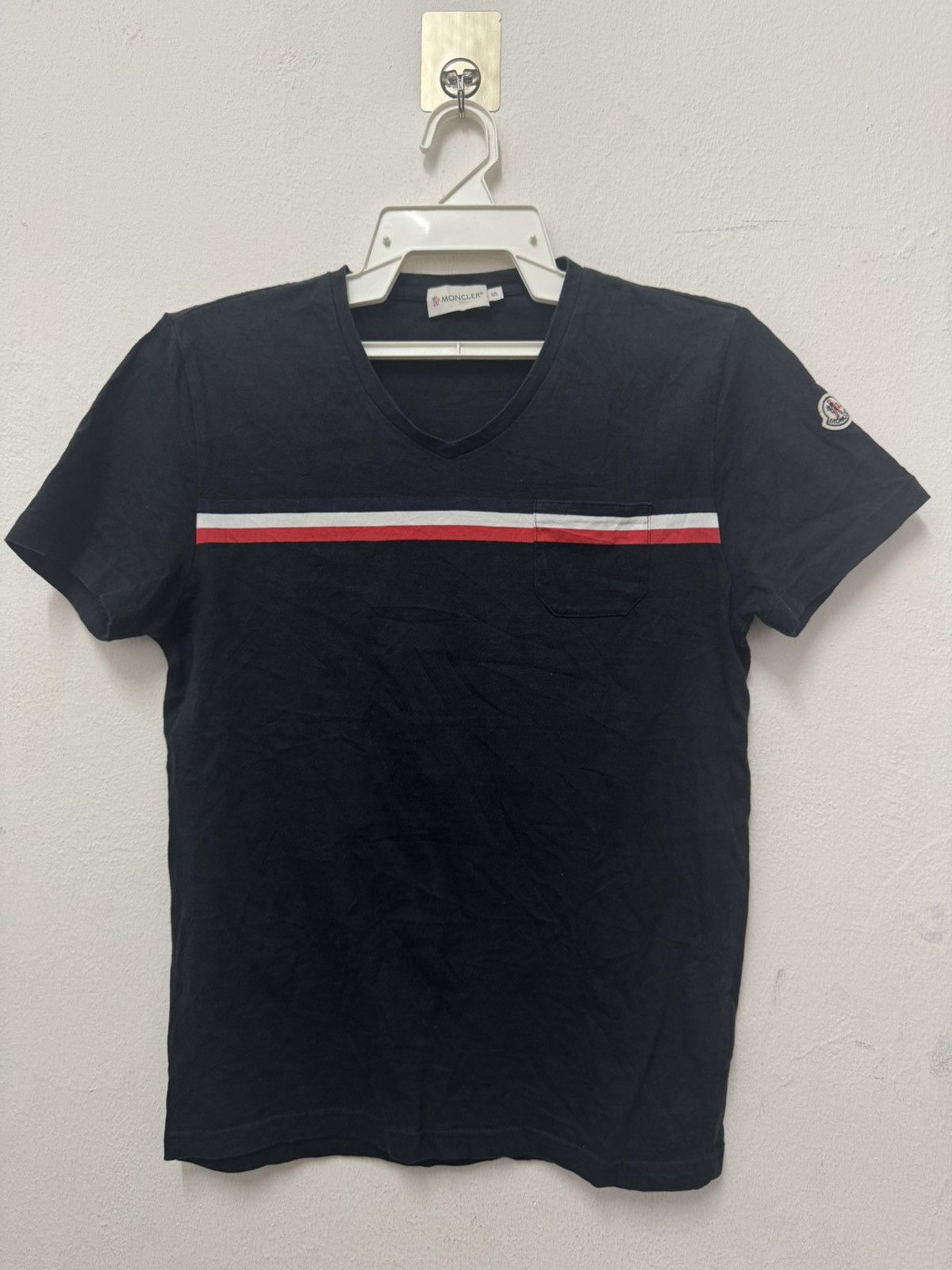 Moncler V neck T shirt