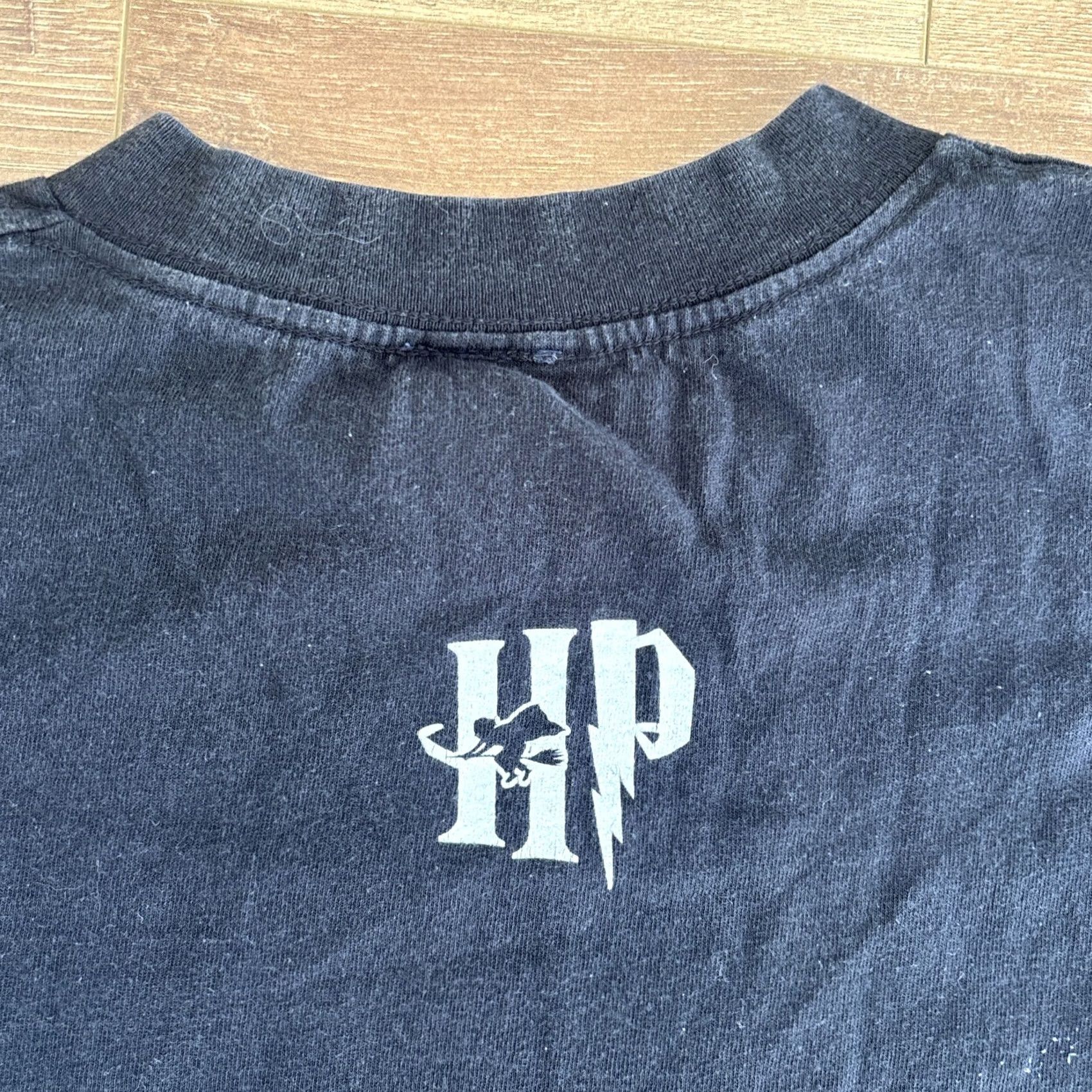 Vintage VINTAGE Warner Bros Slytherin T-Shirt Mens XL Black USA MADE 2001 Movie Potter Y2K Graphic Print Size US XL / EU 56 / 4 - 6 Thumbnail