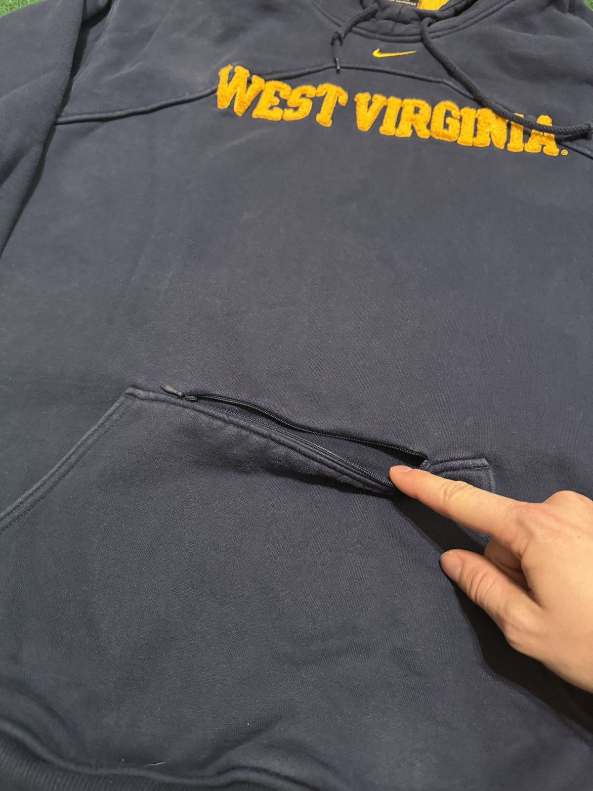 Other Vintage Nike Center Check West Virginia WVU 2XL Y2K Hoodie Size US XXL / EU 58 / 5 - 6 Thumbnail