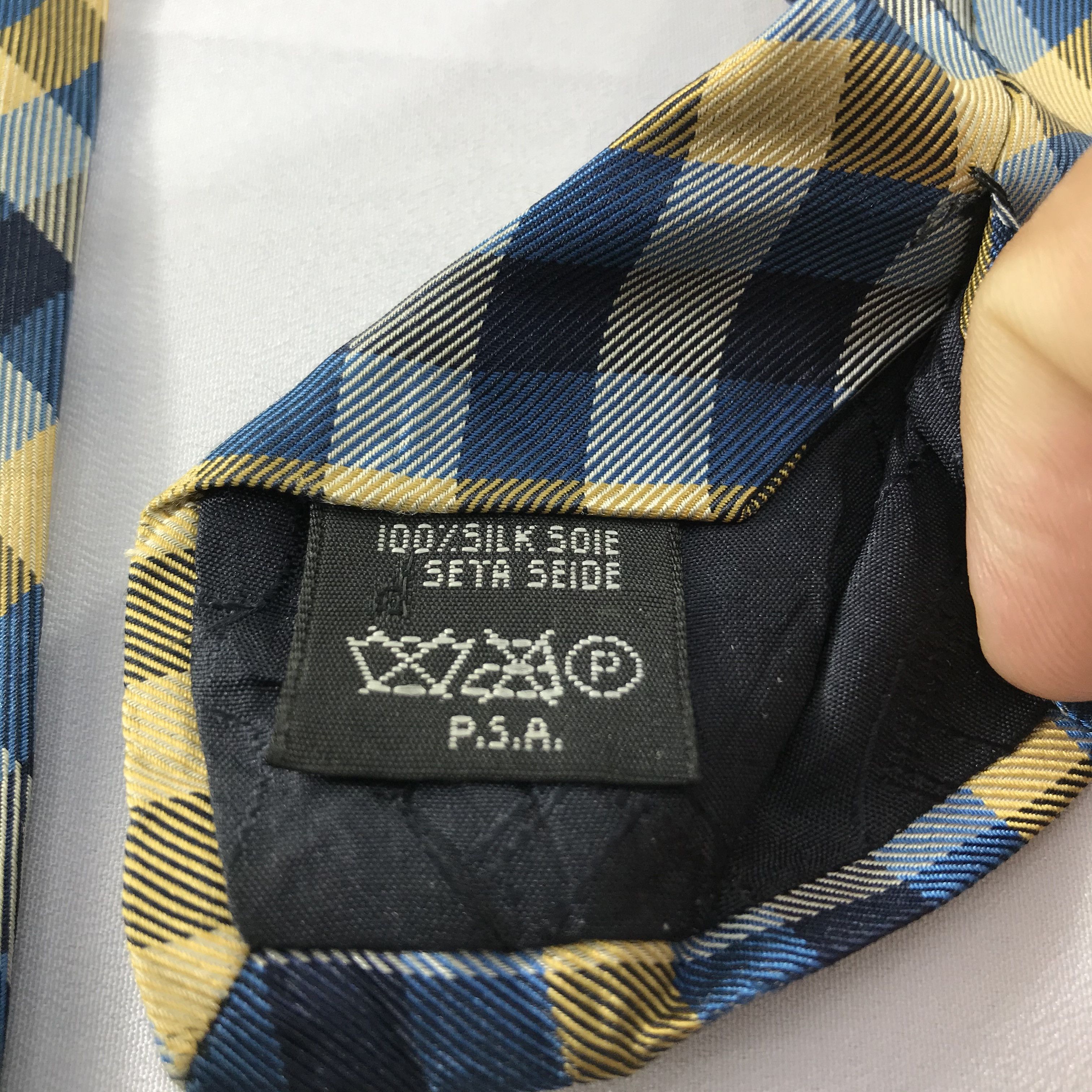 Alfred Dunhill × Vintage Vintage Dunhill Silk Neck Ties T7 Size ONE SIZE - 4 Thumbnail