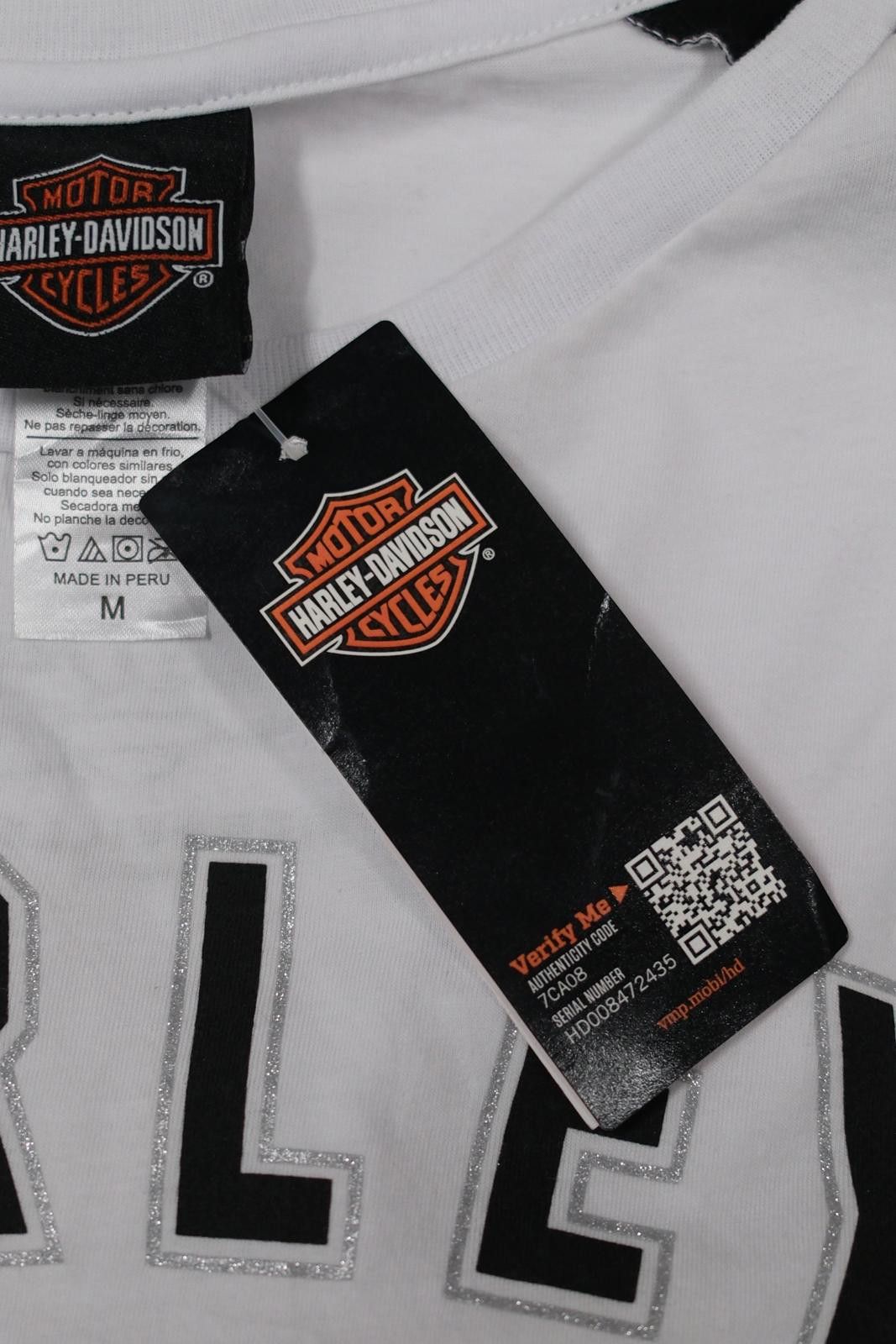 Harley Davidson 2019 Harley Davidson Big Logo Long Sleeve T-Shirt Size M / US 6-8 / IT 42-44 - 7 Thumbnail
