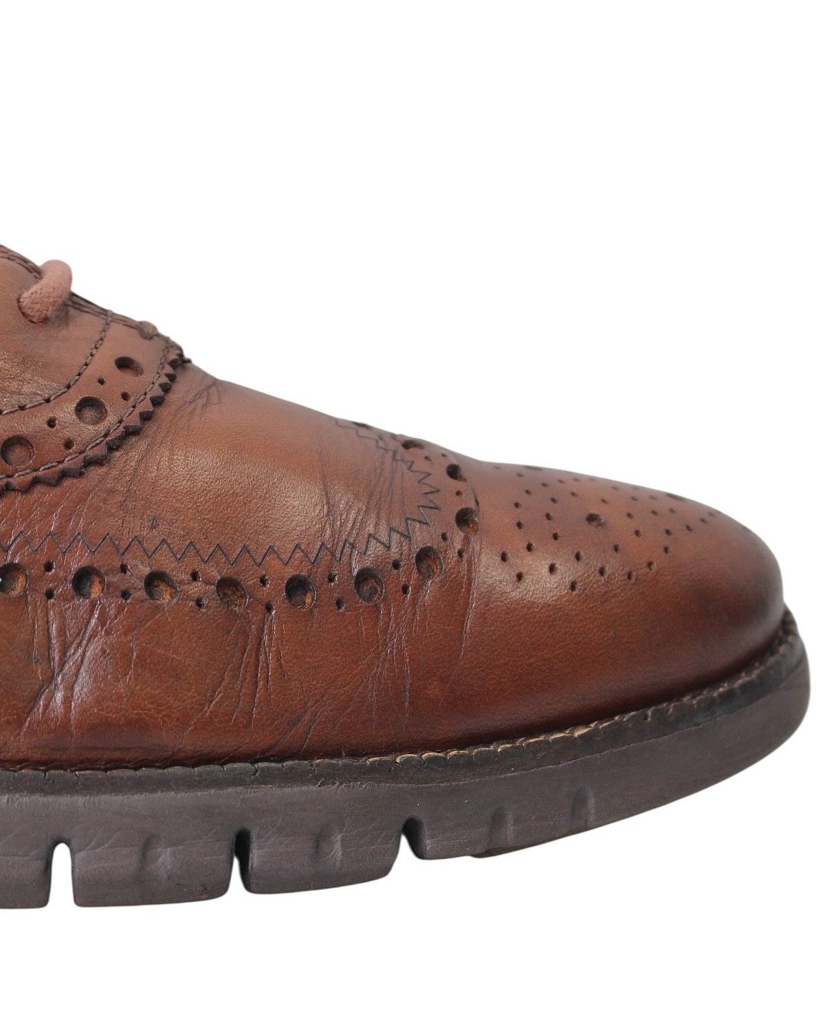 Cole Haan × Nike 2018 COLE HAAN ZERØGRAND BROWN WINGTIP OXFORD SNEAKERS Size US 9.5 / EU 42-43 - 7 Thumbnail