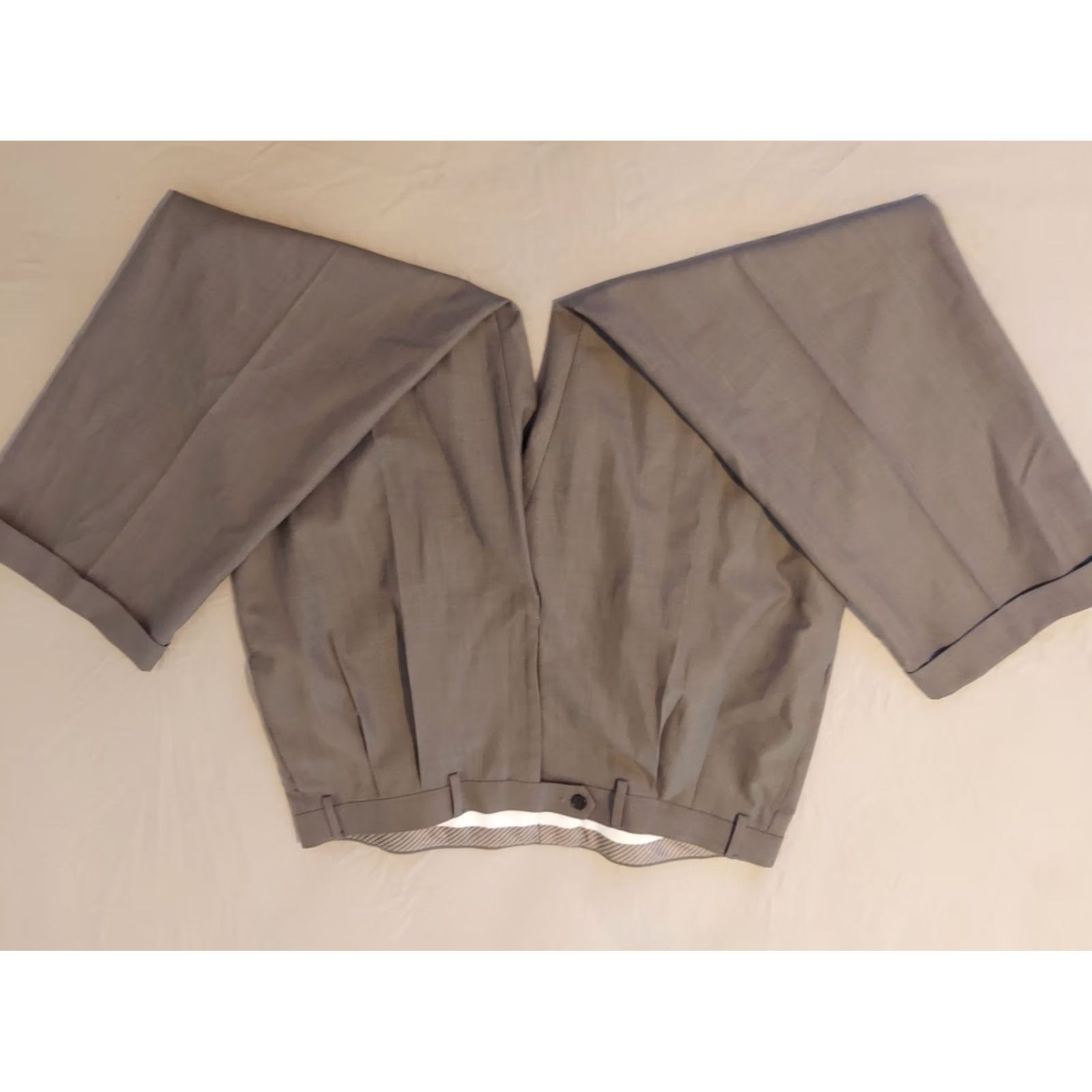 Polo Ralph Lauren Polo Ralph Lauren Dress Pants Mens 40x30 Chino Khaki Trouser Beige Flat Front Cotton Size US L / EU 52-54 / 3 - 2 Thumbnail