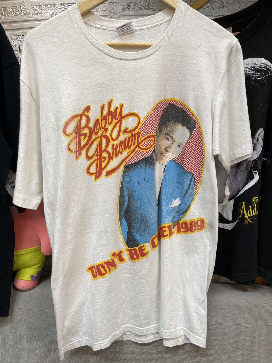 Band Tees Bobby Brown Vintage T Shirt 80’ Size US L / EU 52-54 / 3 - 2 Thumbnail