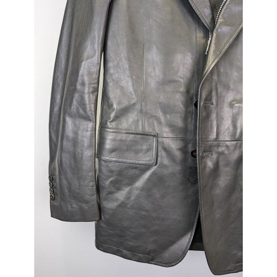 Tom Ford o1rshd1 Outwear Other Leather Jacket in Black Size US M / EU 48-50 / 2 - 7 Thumbnail
