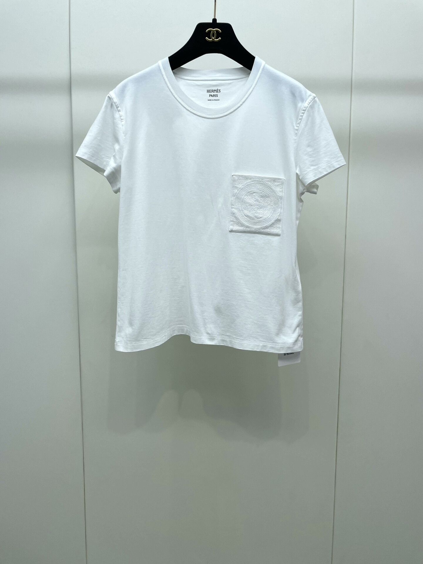 Hermes Hermes White Short-Sleeve T-Shirt Size XS / US 0-2 / IT 36-38 - 1 Thumbnail