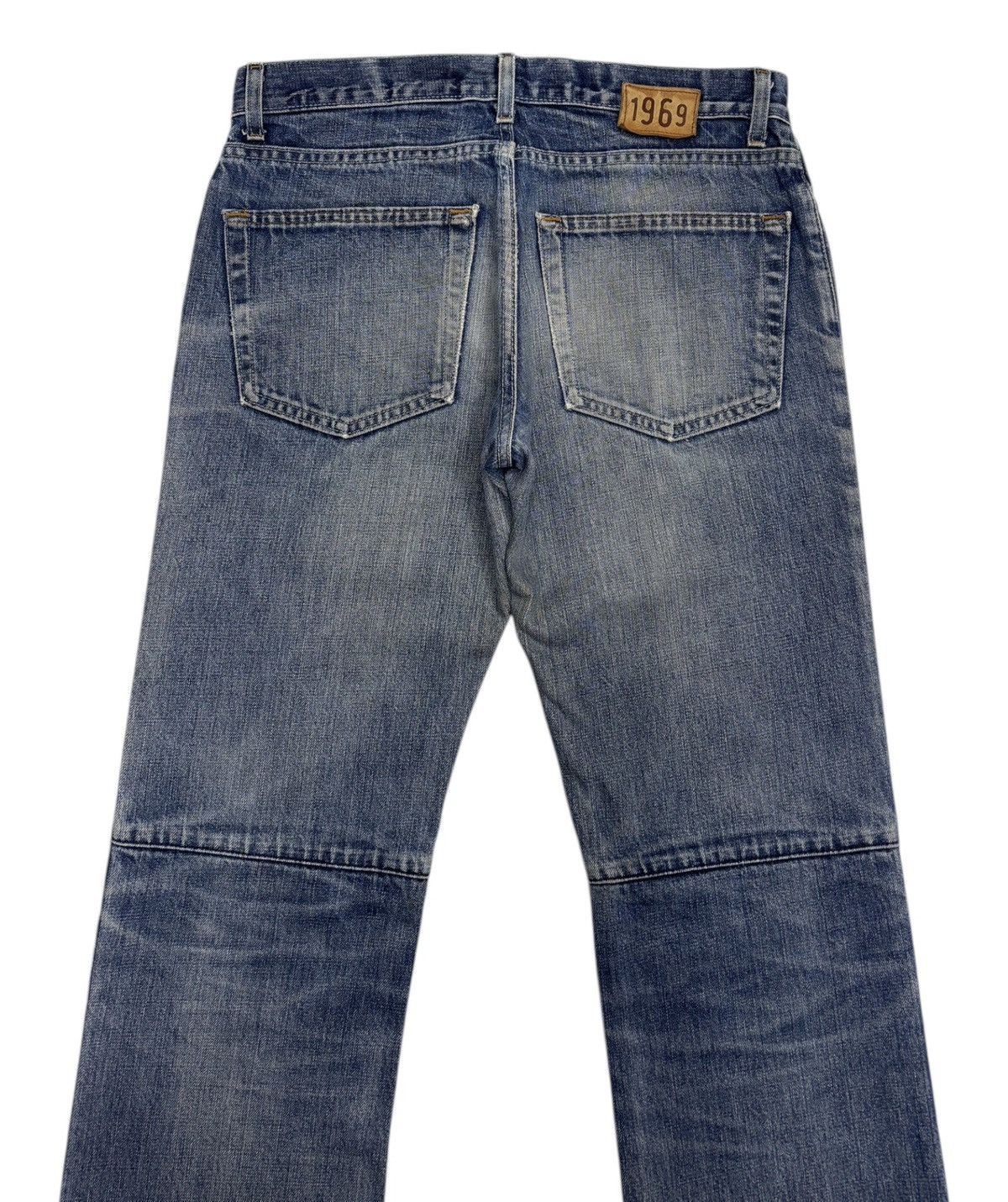 If Six Was Nine × Japanese Brand × Le Grande Bleu (L.G.B.) GAP PIECED LEG LOW RISE DENIM JEANS Size US 32 / EU 48 - 6 Thumbnail