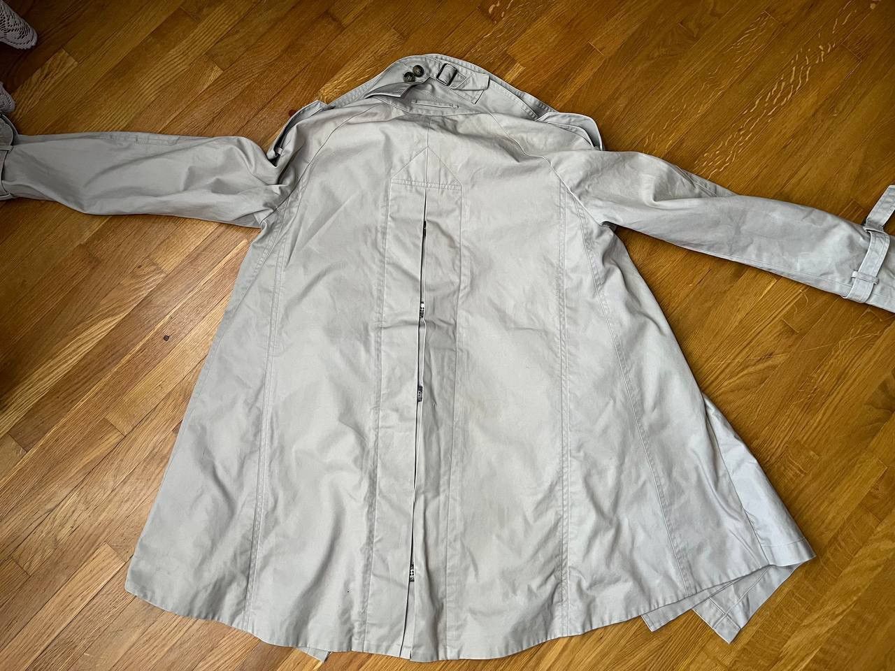 Allsaints Vintage Allsaints Spitalfields ivory trench coat Size US M / EU 48-50 / 2 - 2 Thumbnail