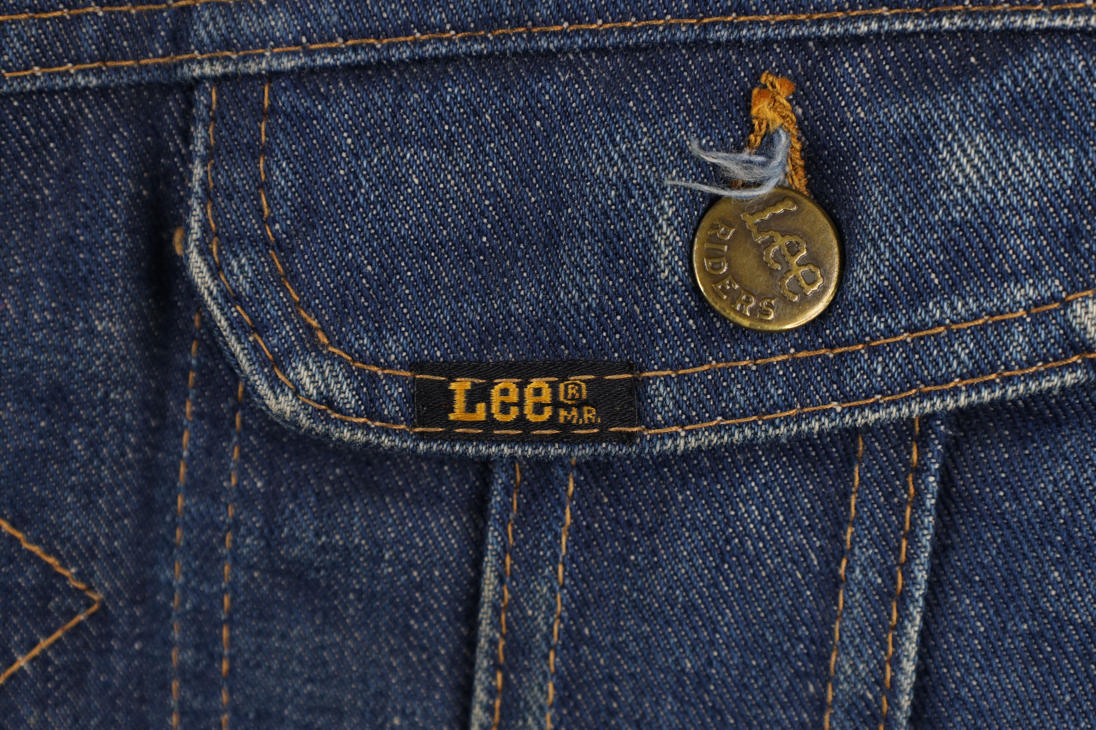 Lee × Vintage Vintage 60s 70s Lee Storm Rider Lined Denim Vest Jacket USA Size US M / EU 48-50 / 2 - 4 Thumbnail