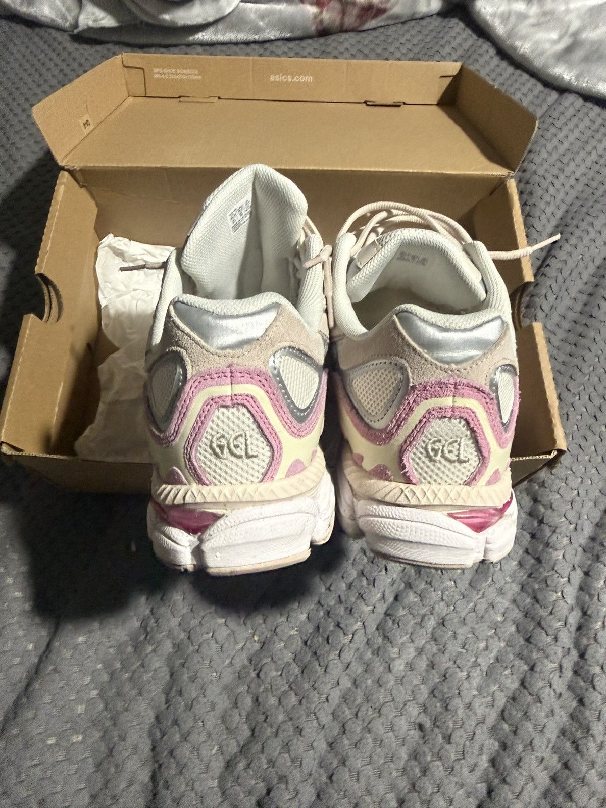 Asics Asics Gel NYC ‘Cream Pink’ (Very Great Condition) Size US 10.5 / EU 43-44 - 5 Thumbnail
