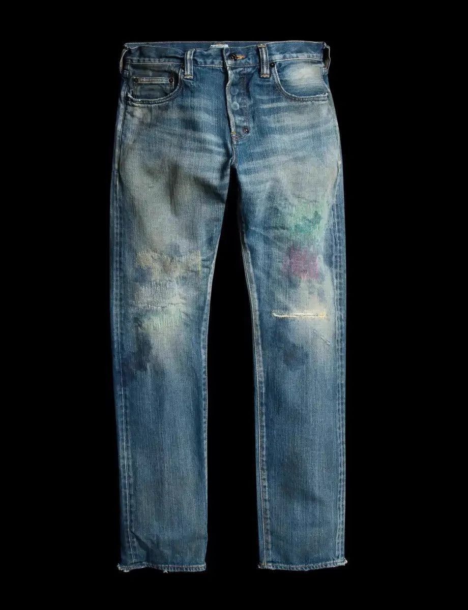 Prps Blue Distressed Denim Jeans Size US 30 / EU 46 - 1 Thumbnail