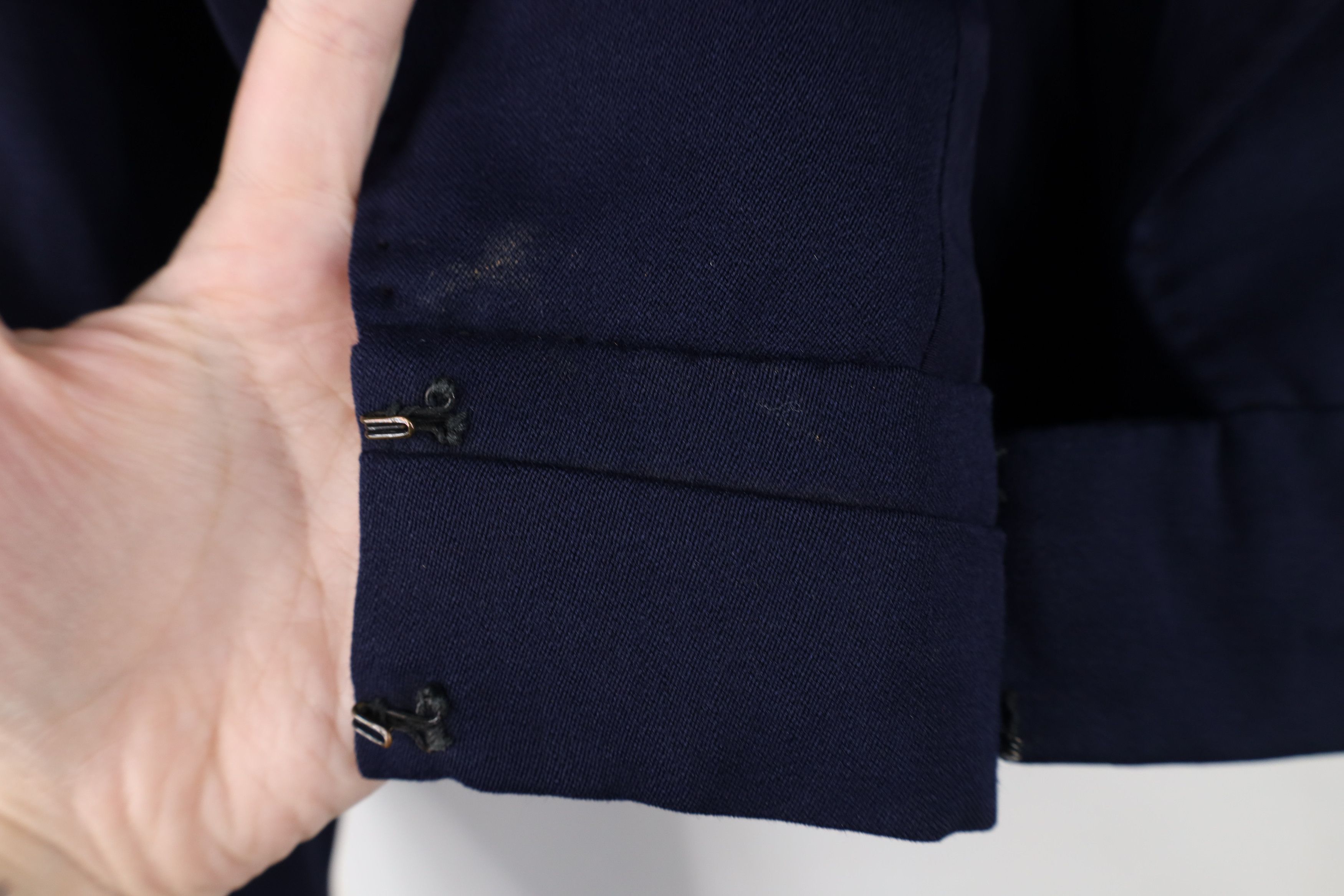 Vintage Vintage 30s 40s Gabardine Crest Clasp Hook Blazer Jacket USA Size M / US 6-8 / IT 42-44 - 9 Thumbnail