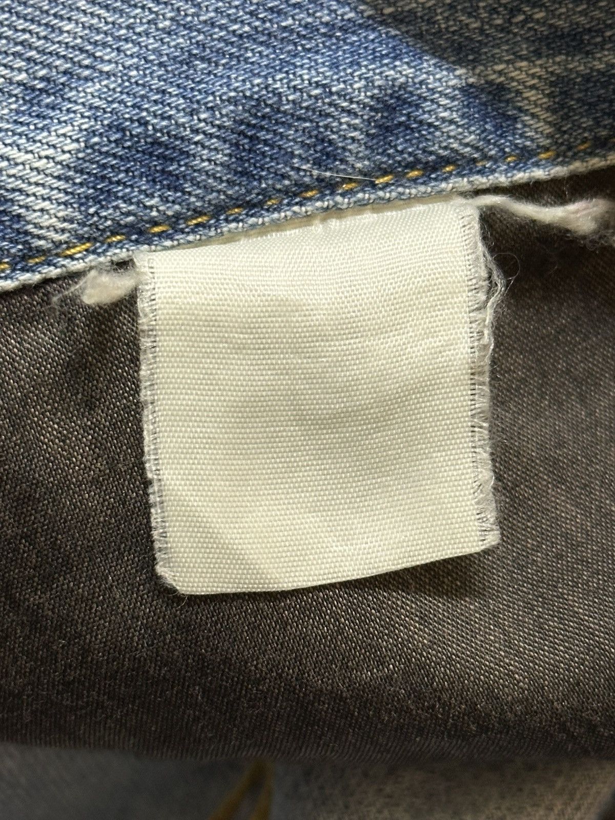 Japanese Brand Vintage Japanese Brand Blue Faded Wash Clawmark Style Baggy Size US 31 - 9 Thumbnail