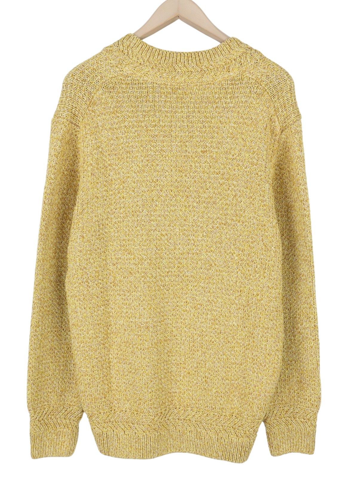 Gant TWISTED COLOR V-NECK XL Brimstone Yellow Knit Jumper 87252 Size US XL / EU 56 / 4 - 2 Thumbnail