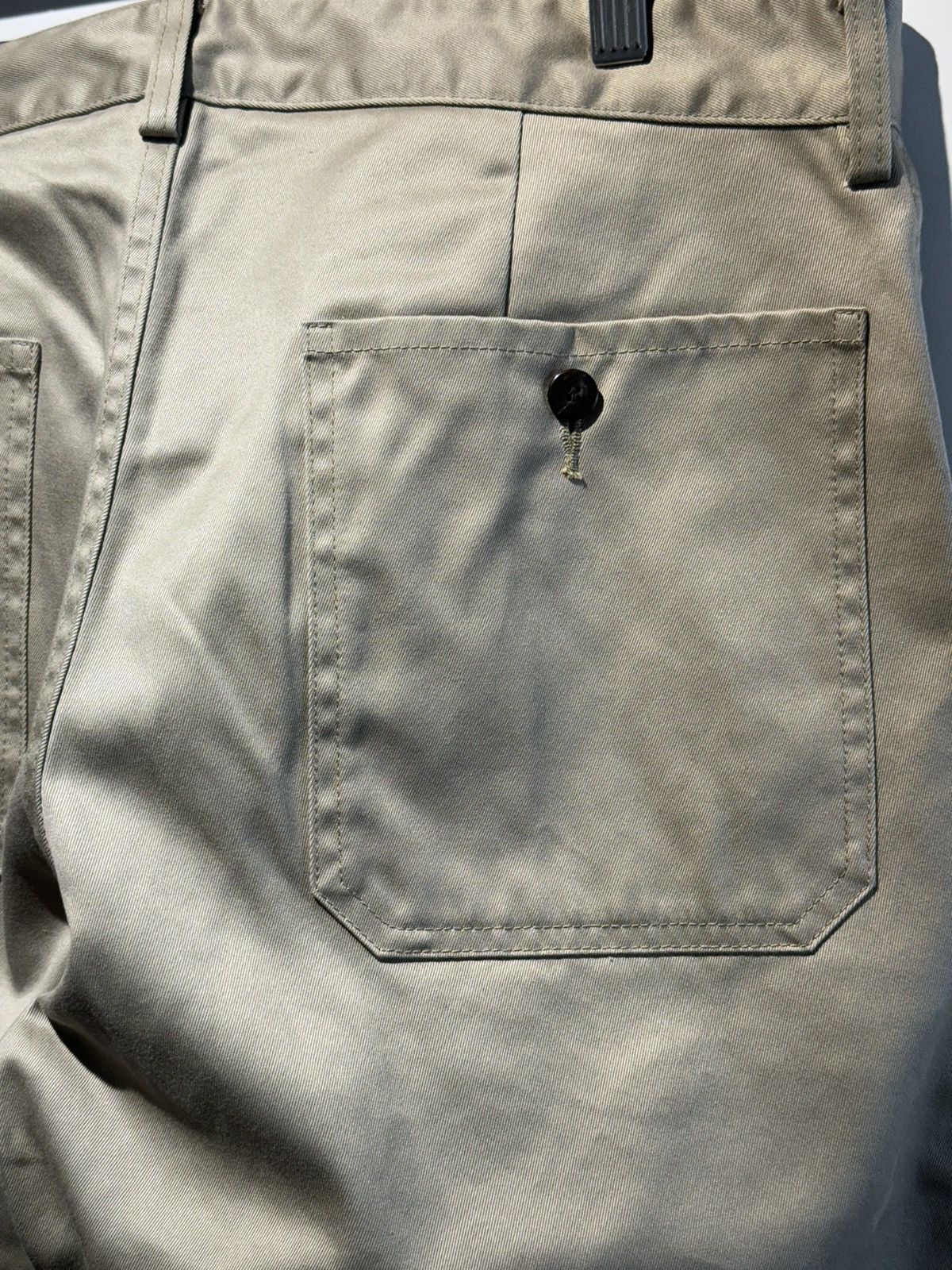 Visvim Visvim Pastoral Pant Beige Cotton Twill Size 3 Size US 33 - 2 Thumbnail
