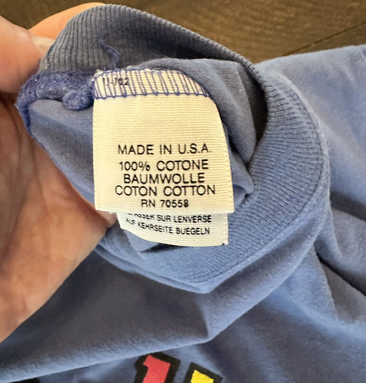 United Colors Of Benetton VTG United Colors of Benetton Single Stitch USA T-shirt-Med Size US M / EU 48-50 / 2 - 6 Thumbnail