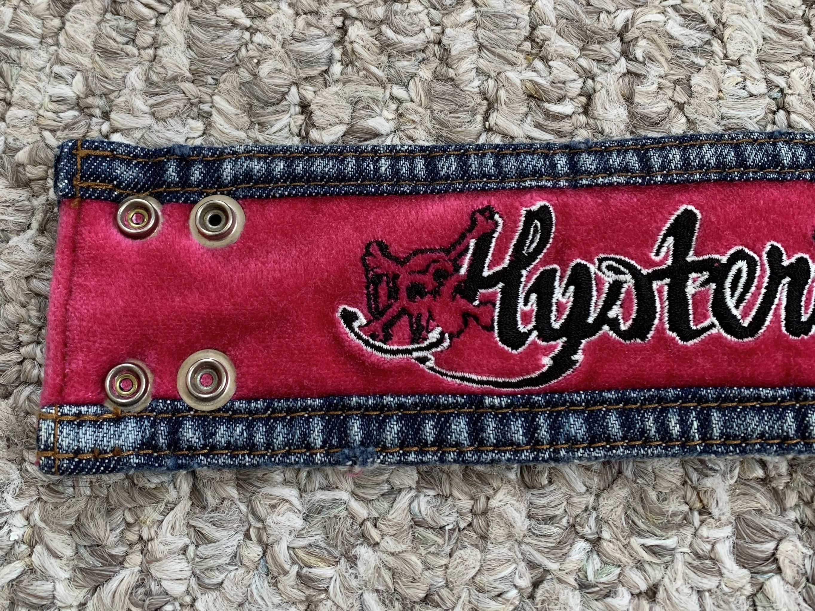 Hysteric Glamour Hysteric Glamour Reversible Denim Bracelet Size ONE SIZE - 4 Thumbnail