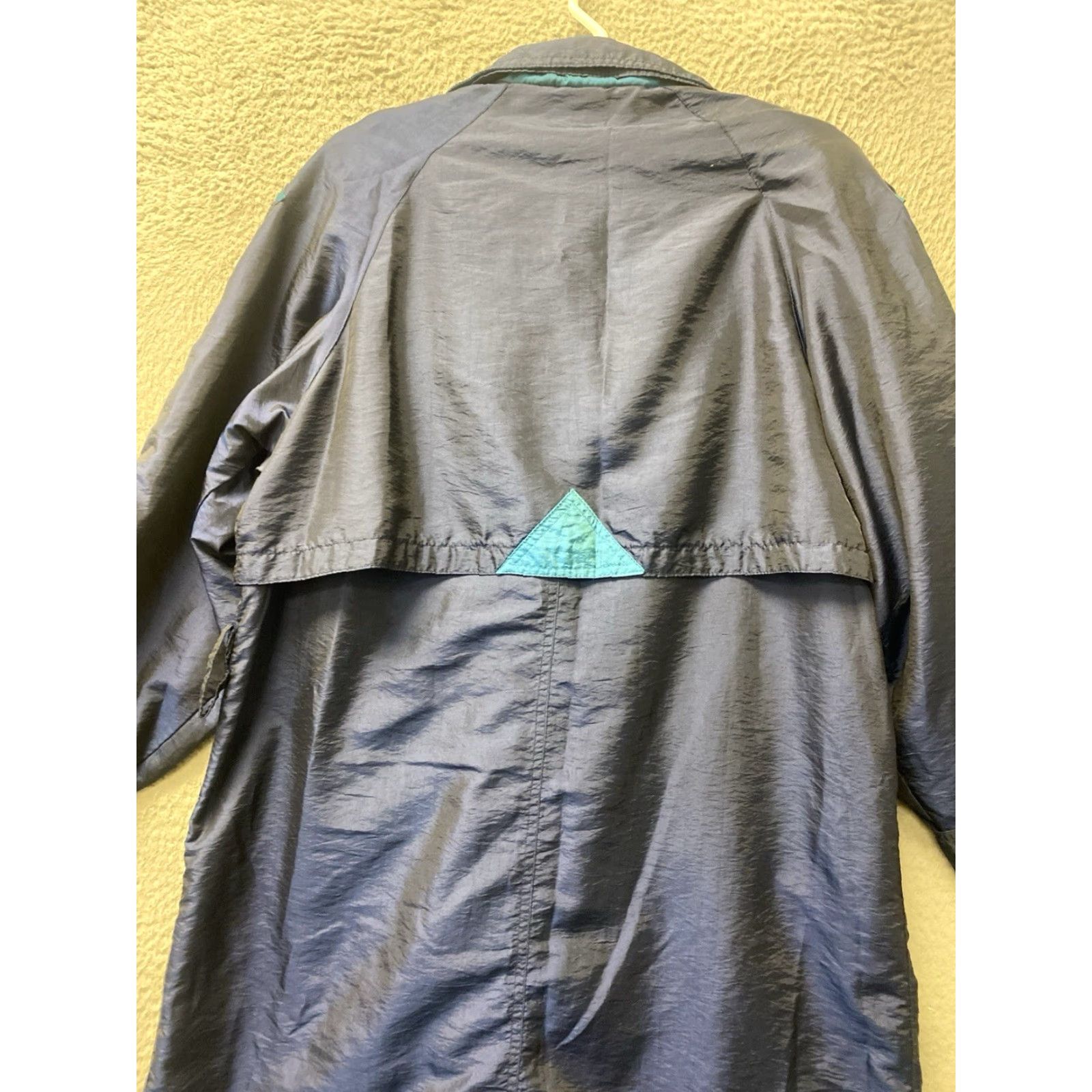Vogue LA VOGUE Women’s Size 8 Trench Coat Full Length Fashion Light Night Blue /64-56 Size M / US 6-8 / IT 42-44 - 7 Thumbnail