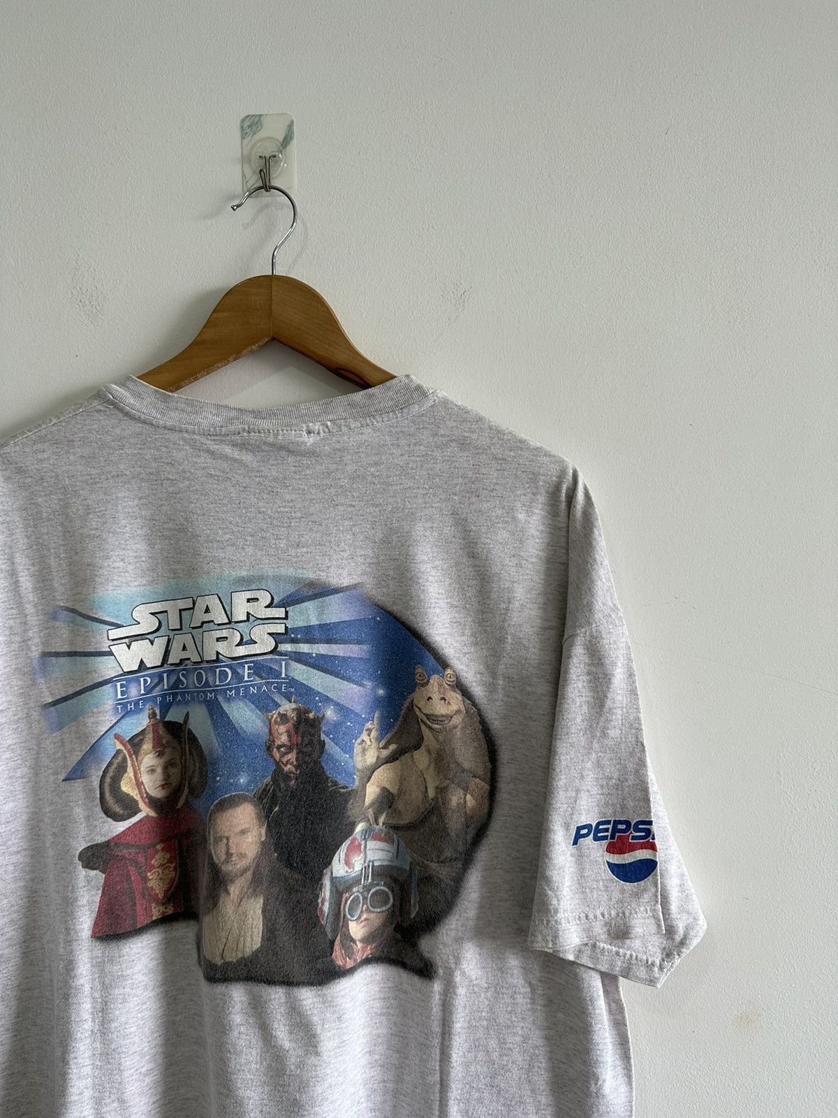 Pepsi Vintage 90’s Starwars Episode 1 Promo Pepsi Movie Size US XL / EU 56 / 4 - 2 Thumbnail