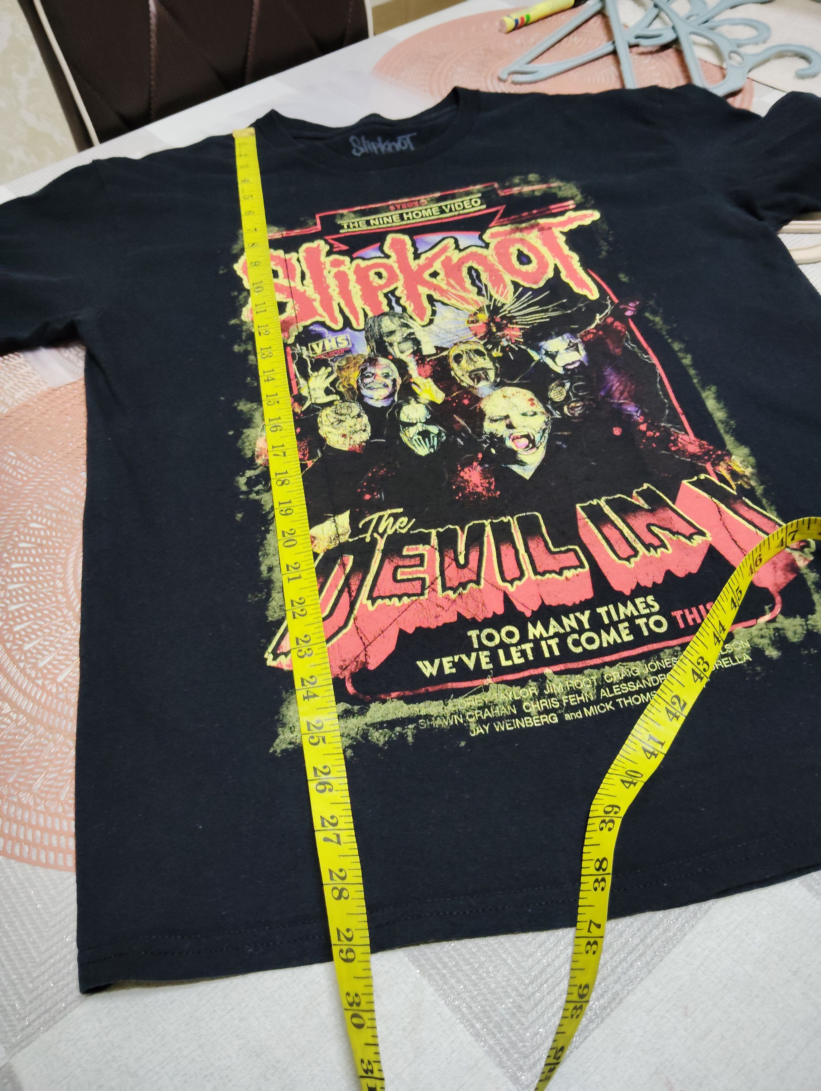 Band Tees SLIPKNOT THE DEVIL IN I T-SHIRT Size US L / EU 52-54 / 3 - 7 Thumbnail