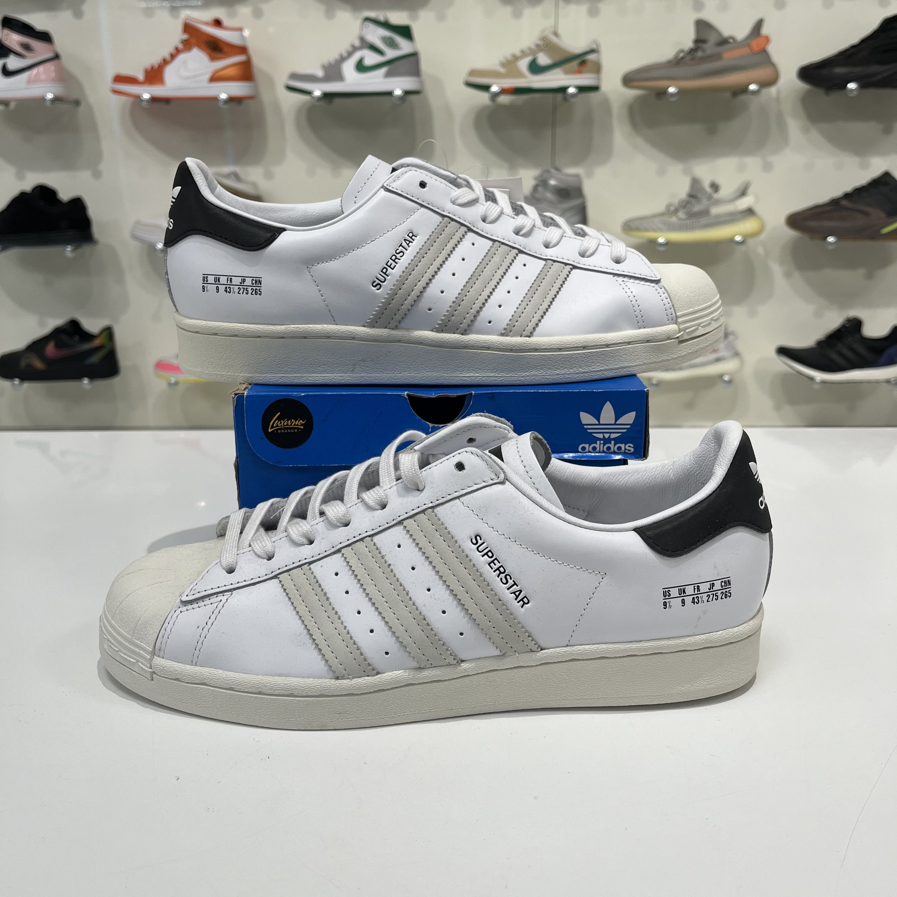 Adidas Superstar J White/White-White FV3139 | Grailed