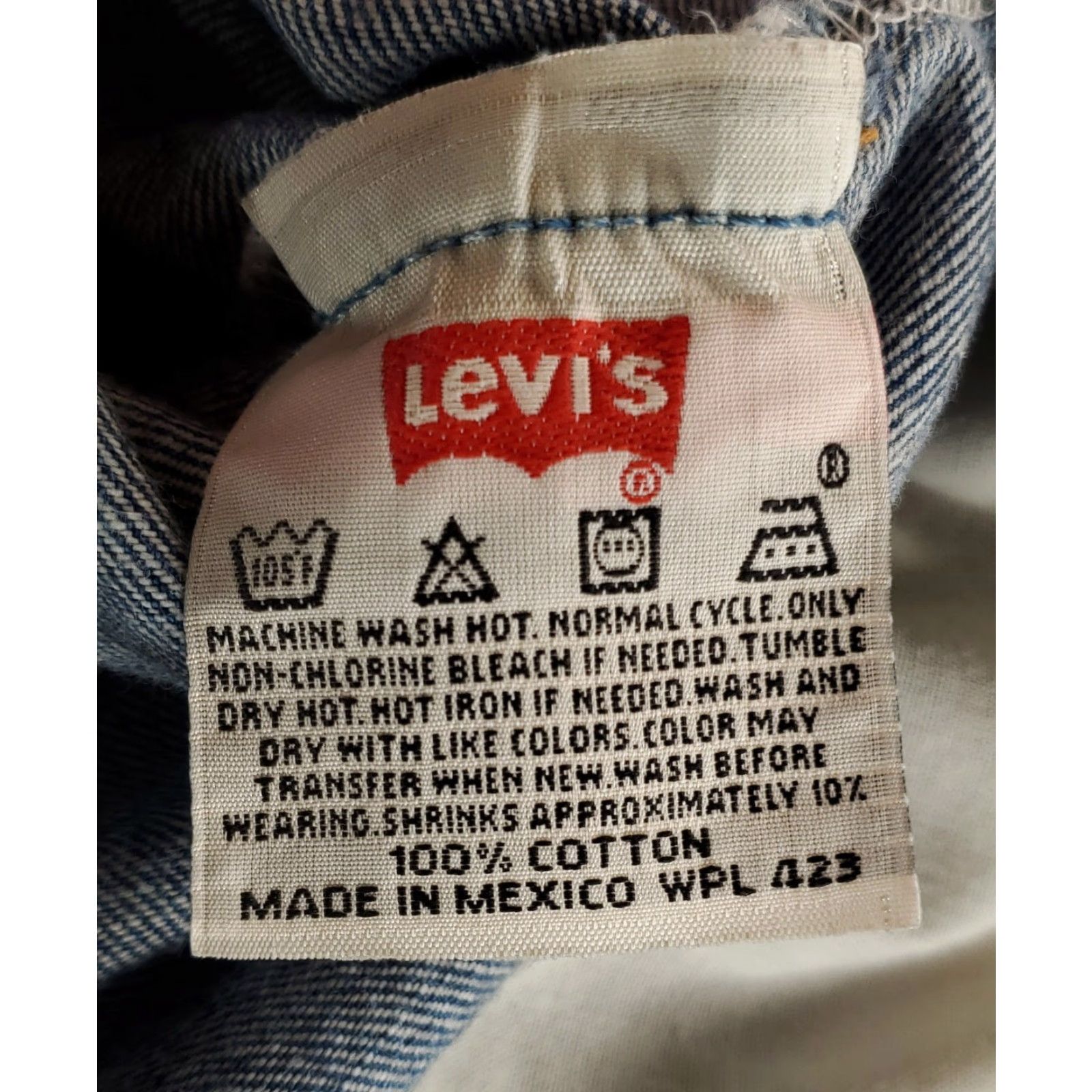 Levi's VINTAGE Levi's 501 xx 501xx VTG Y2K Blue Jeans Mens 32x32 Actual 34x36 Regular Men Blue Straight Jeans Mens Size US 32 / EU 48 - 5 Thumbnail