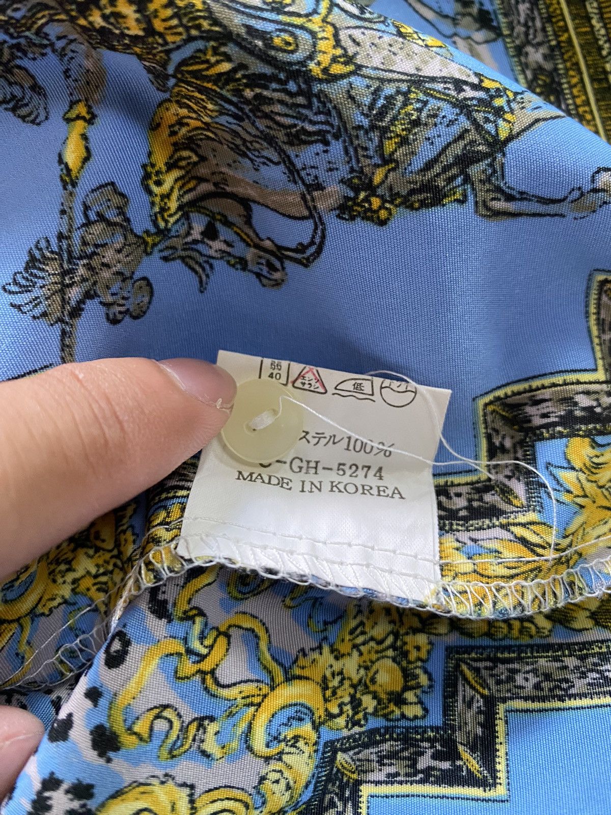 Vintage Vintage Culture Slik Shirt Size US L / EU 52-54 / 3 - 8 Thumbnail