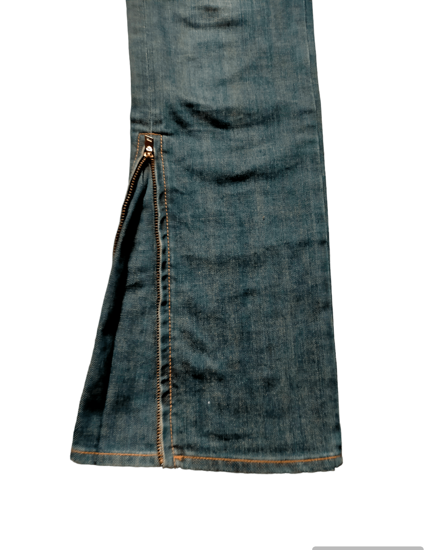 Japanese Brand Flare Jeans Black by Moussy Low Rise Boot cut Size 30" / US 8 / IT 44 - 7 Thumbnail