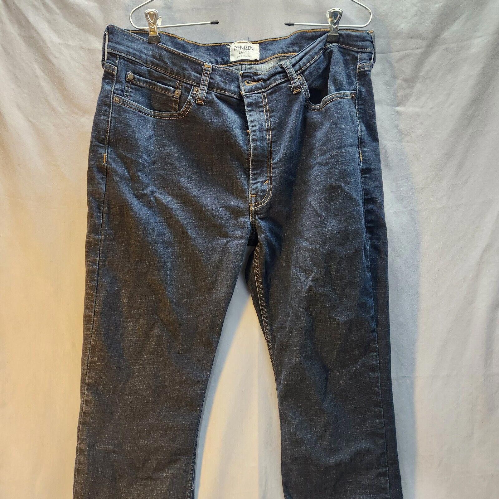 Levi's Sz 38x32 Mens Jeans Denizen Levis 218 Straight Fit Size US 38 / EU 54 - 1 Thumbnail