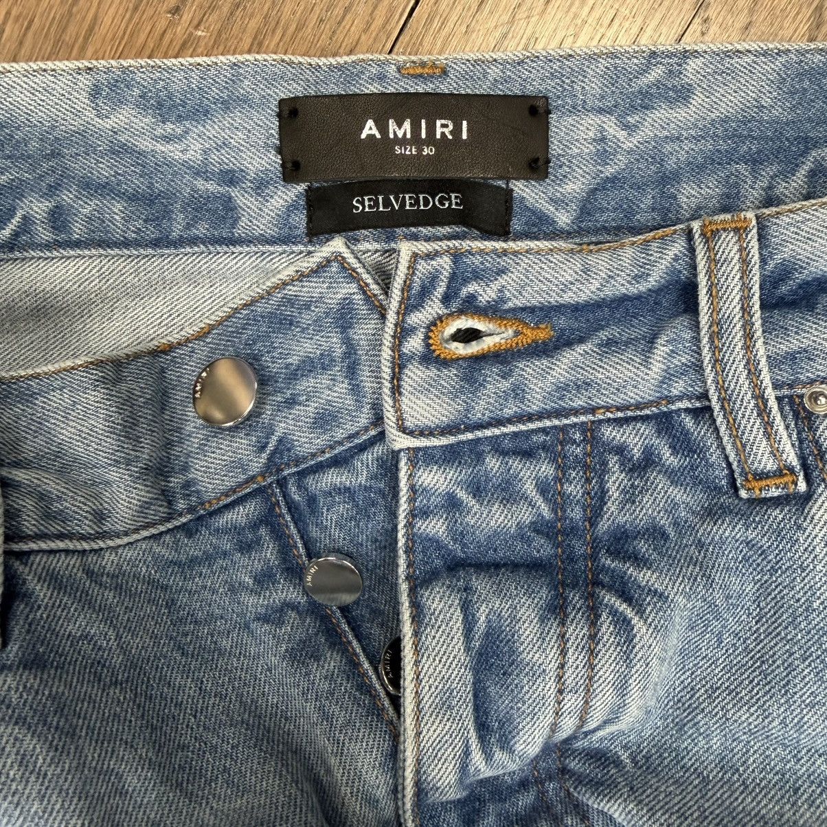 Amiri Amiri Japanese Selvedge Straight Jeans Perfect Indigo Size US 30 / EU 46 - 8 Thumbnail